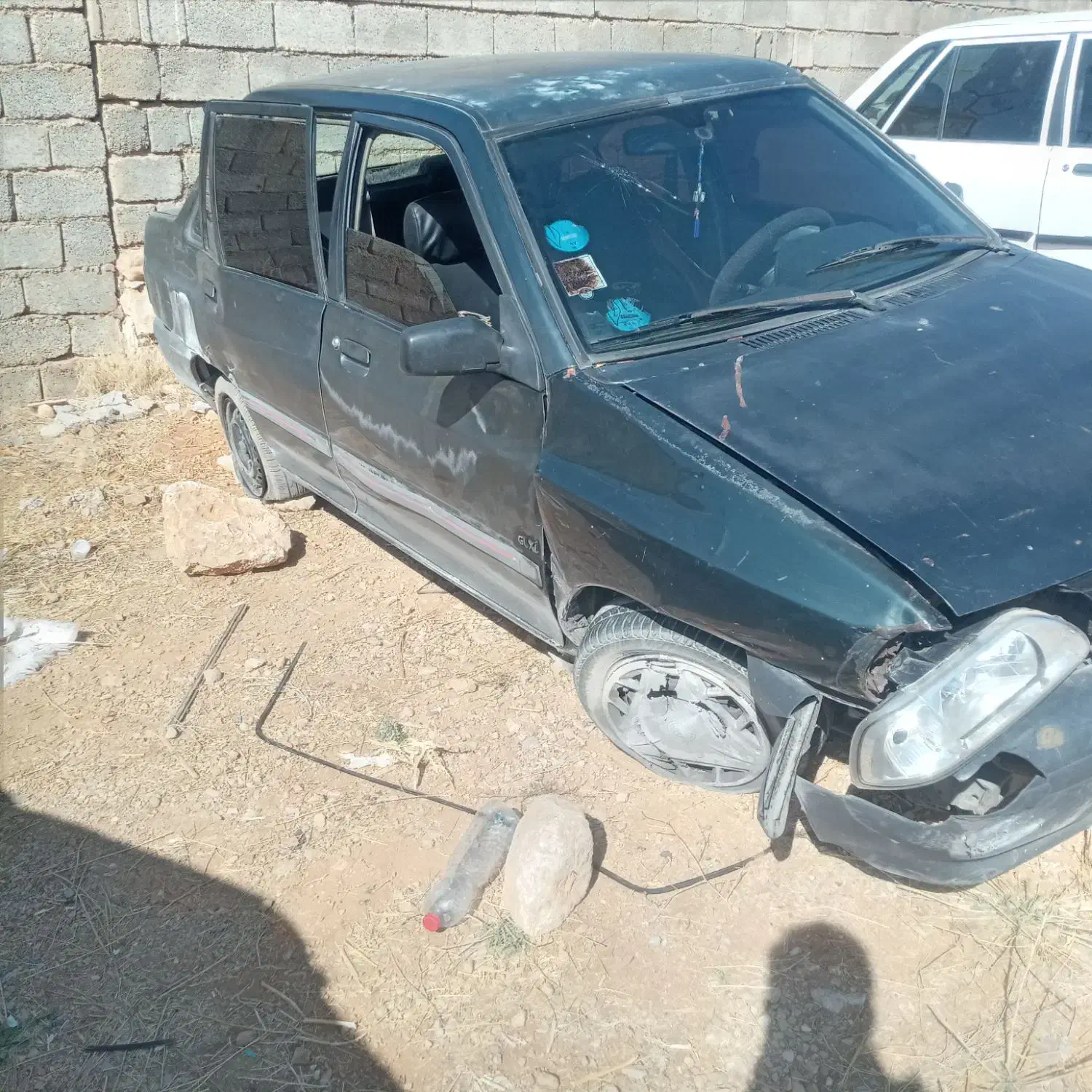 پراید مدل ۸۳تصادفی انژکتوری|خودرو سواری و وانت|سپیدان, |دیوار