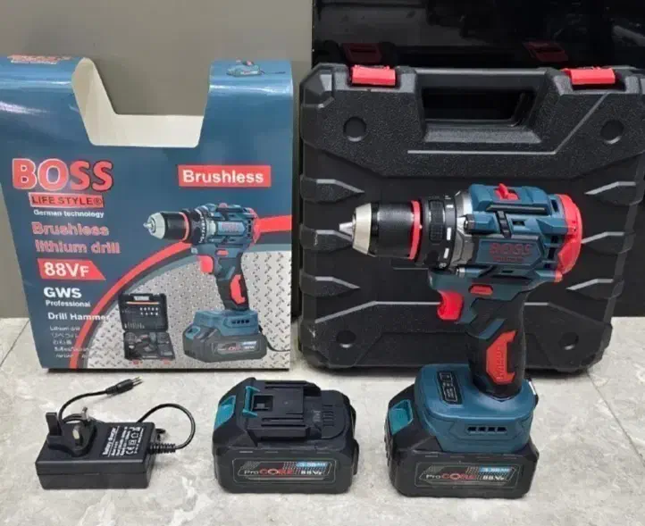 دریل شارژی ۴۸ ولت صنعتی BOSS تکنولوژی آلمان فلزی|ابزارآلات|تهران, بهارستان|دیوار