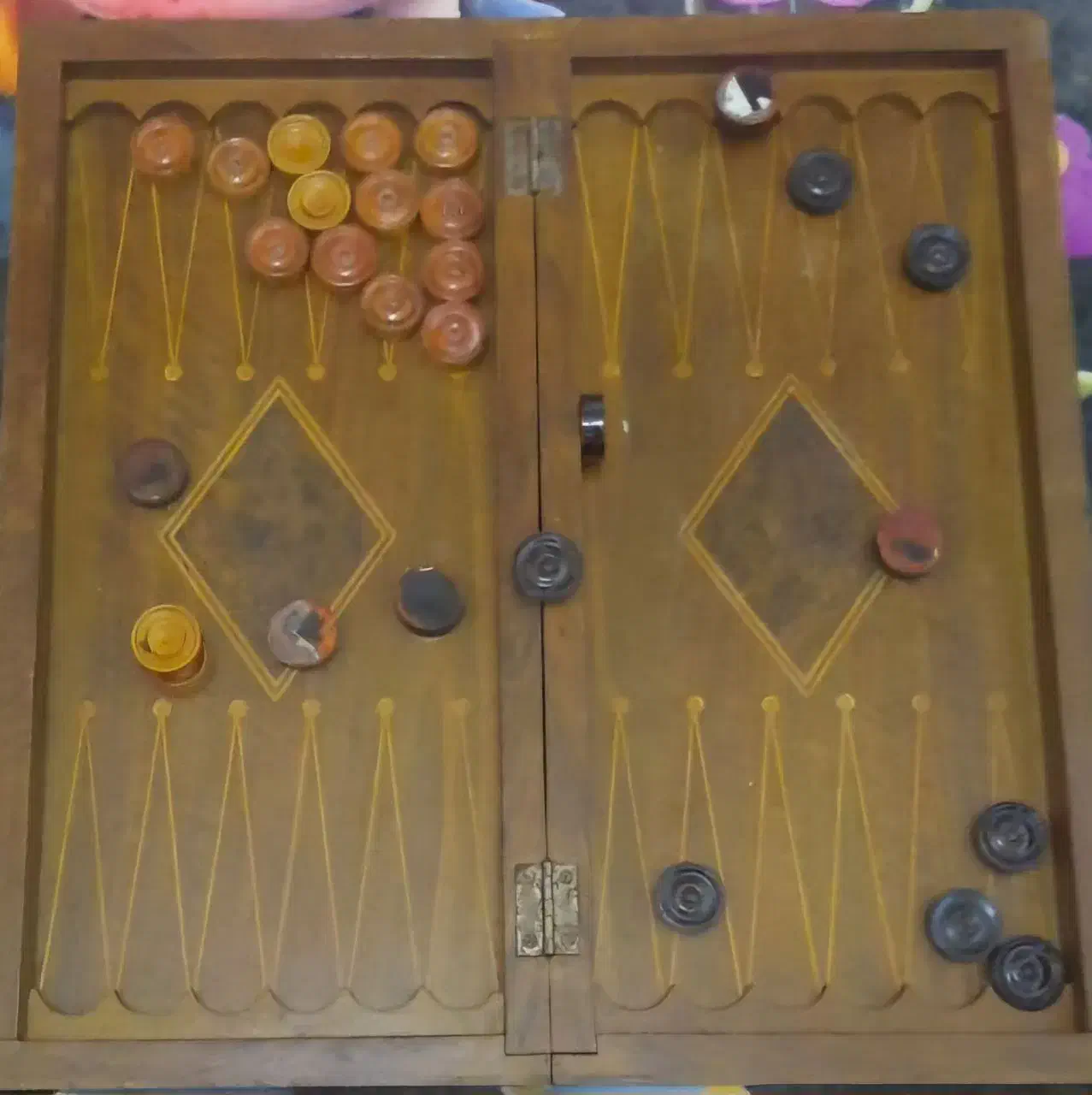 تخته چوبی سالم رنگ گردویی وقهوه ای|کلکسیون و سرگرمی|اسلام‌شهر, شهرک سعیدیه|دیوار