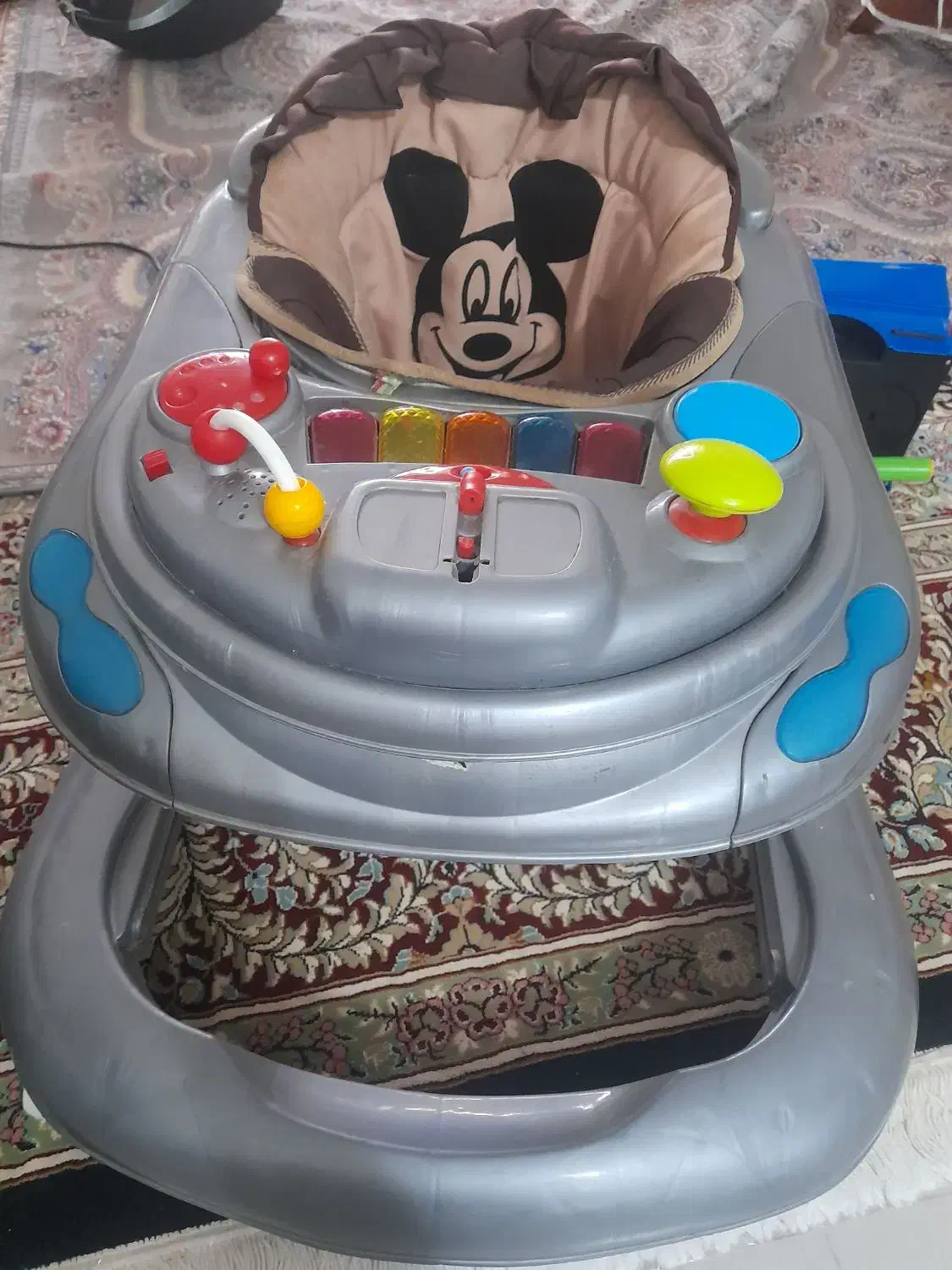 روروئک موزیکال تمیز و با کیفیت|کالسکه و لوازم جانبی|تربت جام, یحیی آباد|دیوار