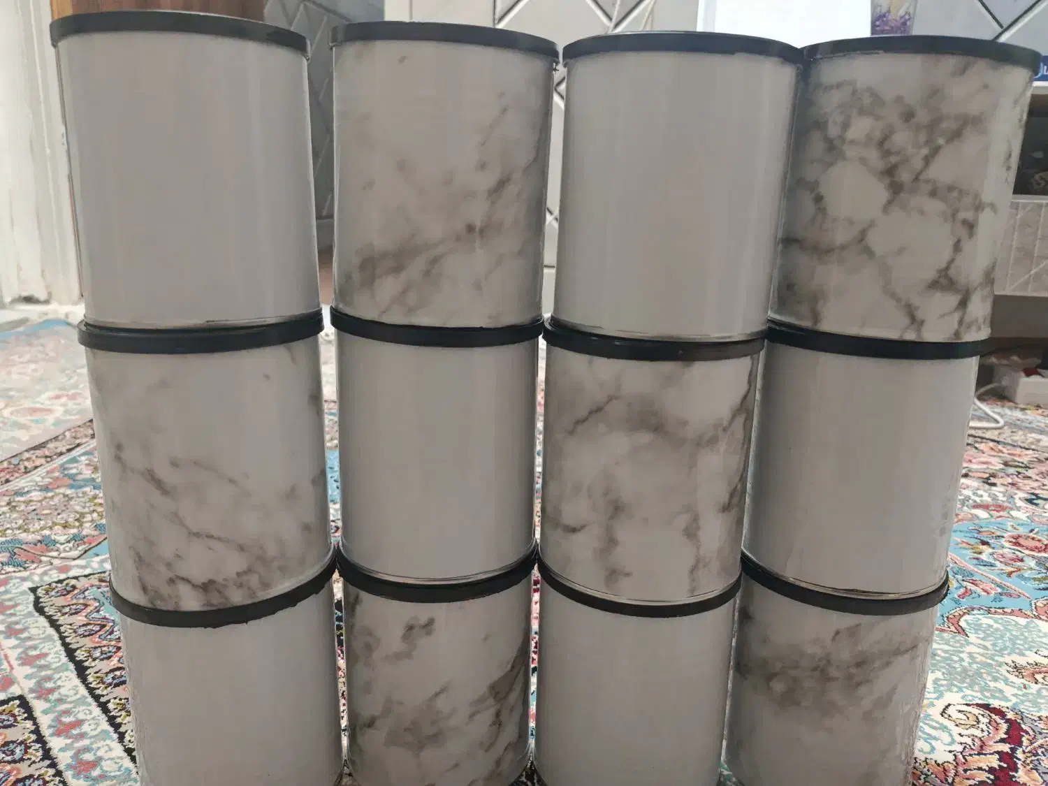 جا ادویه ایی|ظروف نگهدارنده، پلاستیکی، یک‌بارمصرف|نی‌ریز, |دیوار