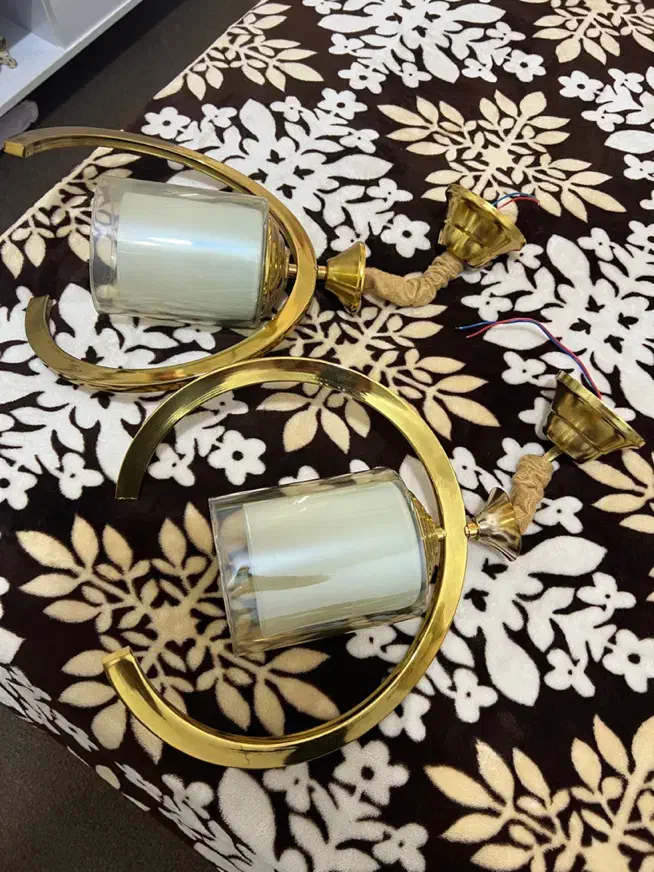 سه عدد لوستر درحد نو|لوستر و چراغ آویز|گرگان, |دیوار