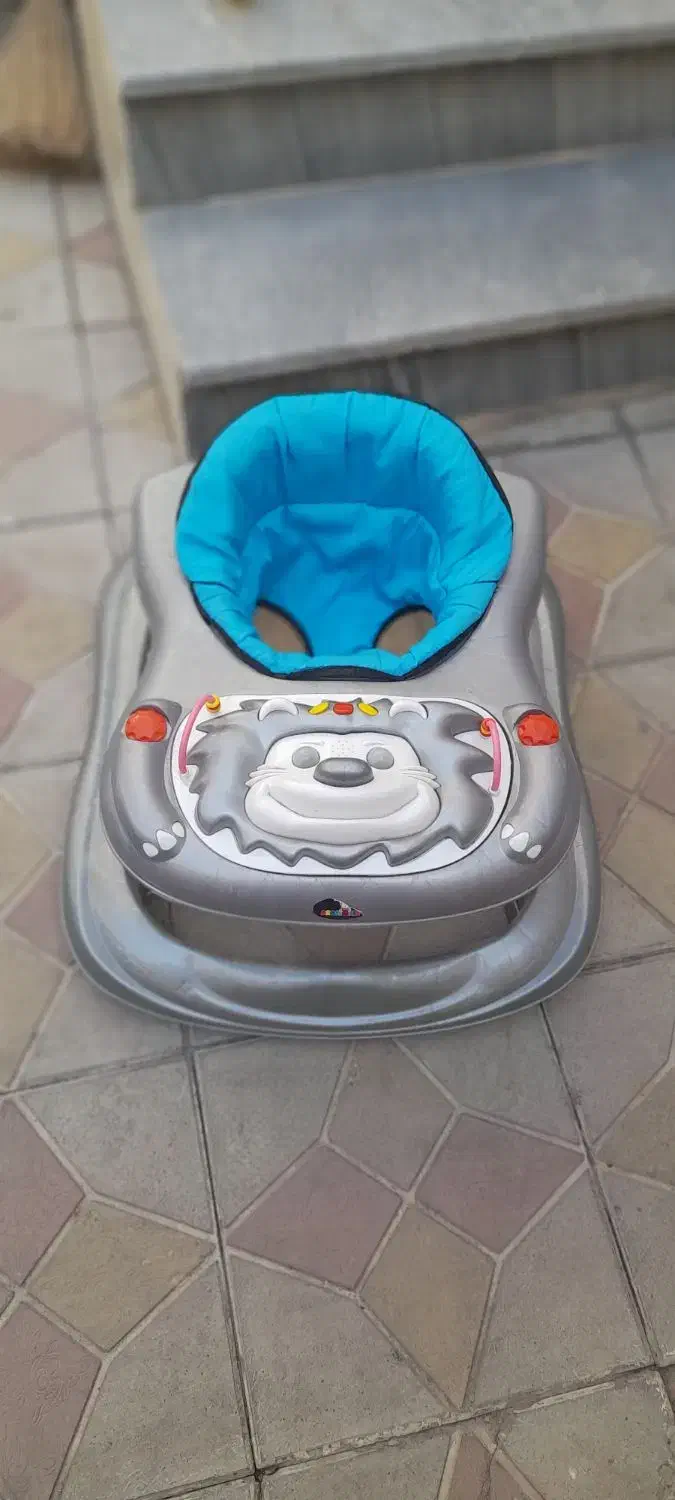 کالسکه سرمه ای نو و روروک کودک|کالسکه و لوازم جانبی|مراغه, |دیوار