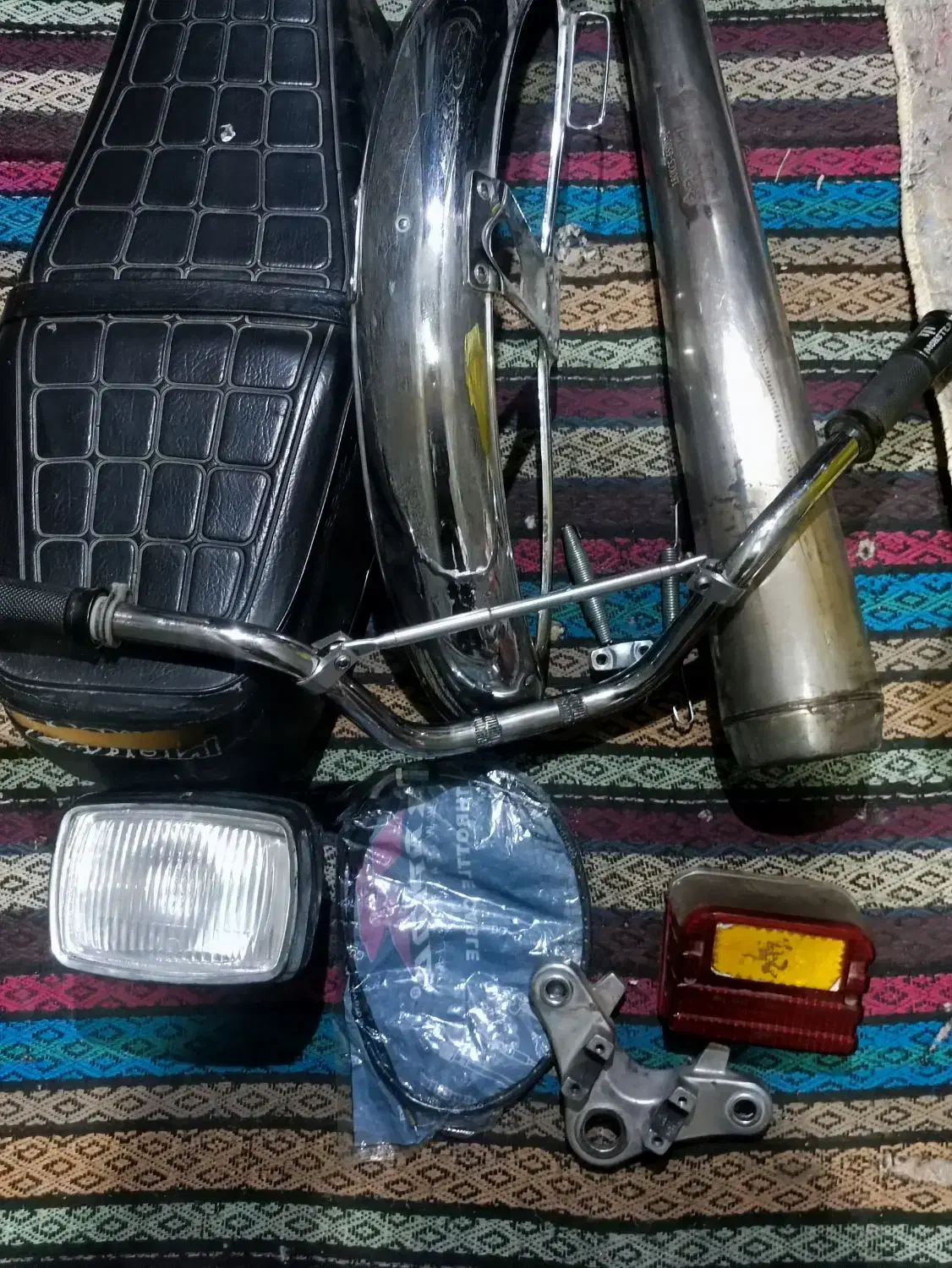 لوازم موتوراگزوززین گلگیر چراغ بلبرینگ سیم کلاج...|قطعات یدکی و لوازم جانبی|اراک, |دیوار