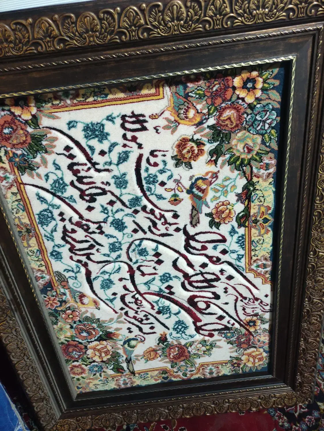 چند تابلو پازل وتابلو فرش|تابلو، نقاشی، عکس|شیراز, ترمینال باربری|دیوار