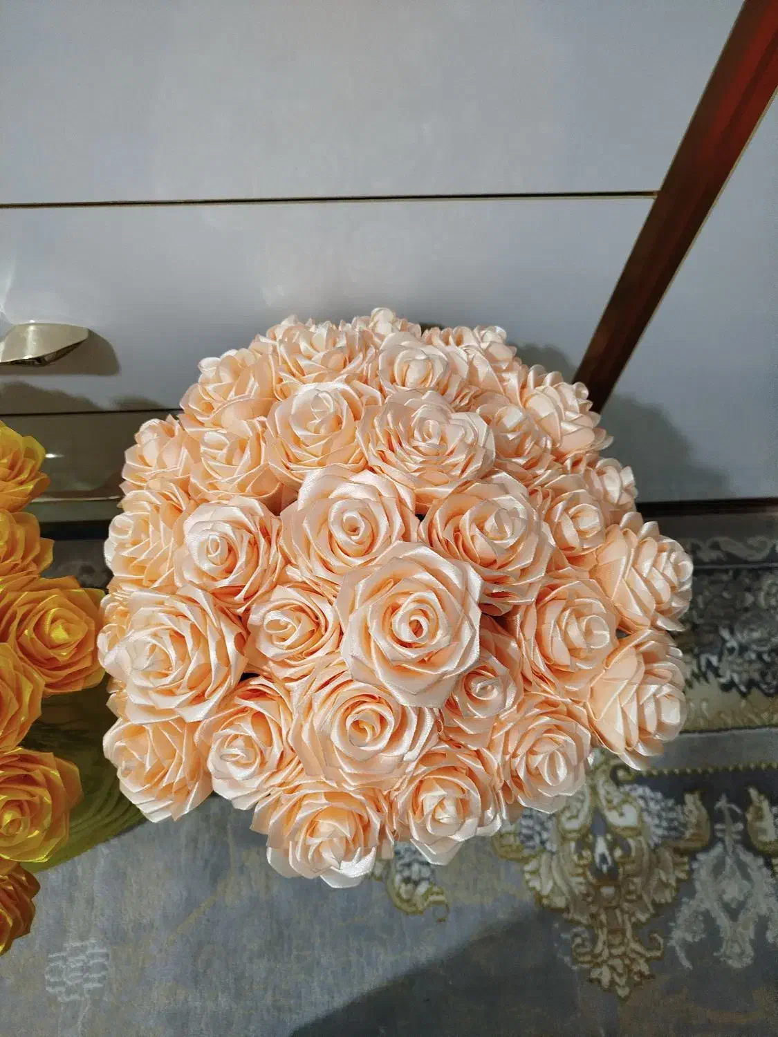 فروش گل روبانی با بهترین کیفیت|گل مصنوعی|دهدشت, |دیوار