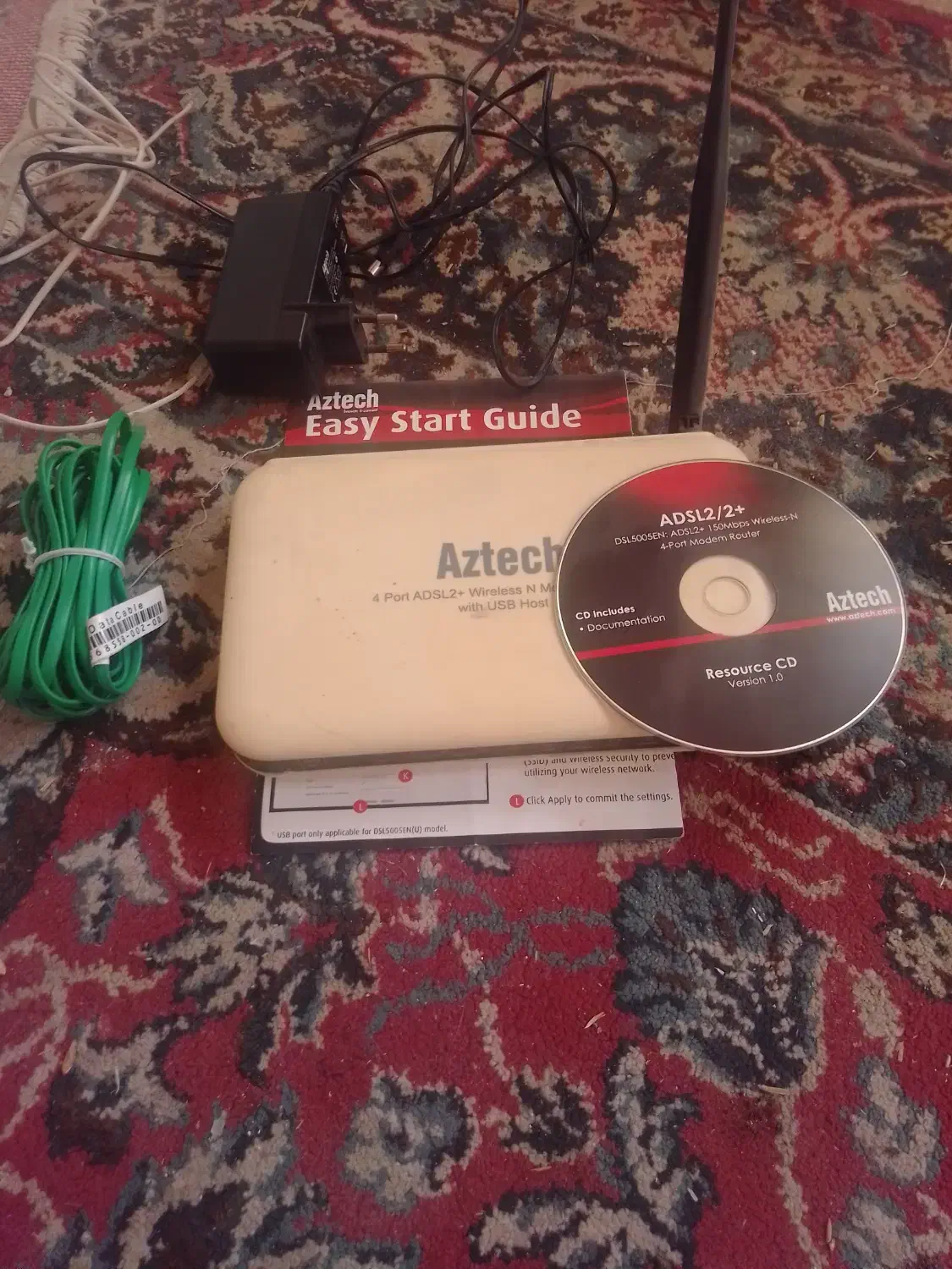 مودم چهار پورت یو است بی دار کم کار|مودم و تجهیزات شبکه|لنجان, |دیوار