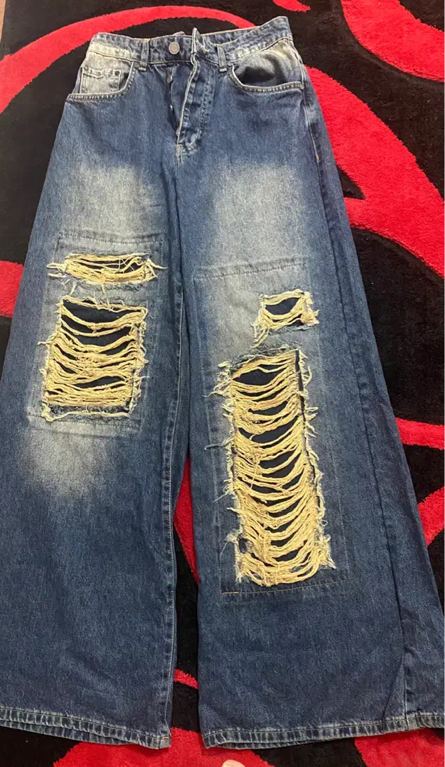 شلوار جین فول بگ نو سایز30خارجی|لباس|رشت, ولکس|دیوار