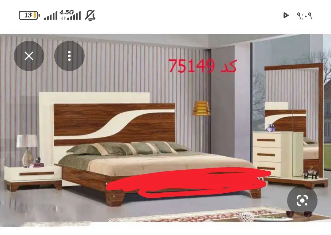 ست تخت و دراور زیبا تشک یک نفره|تخت و سرویس خواب|مشهد, هفده شهریور|دیوار