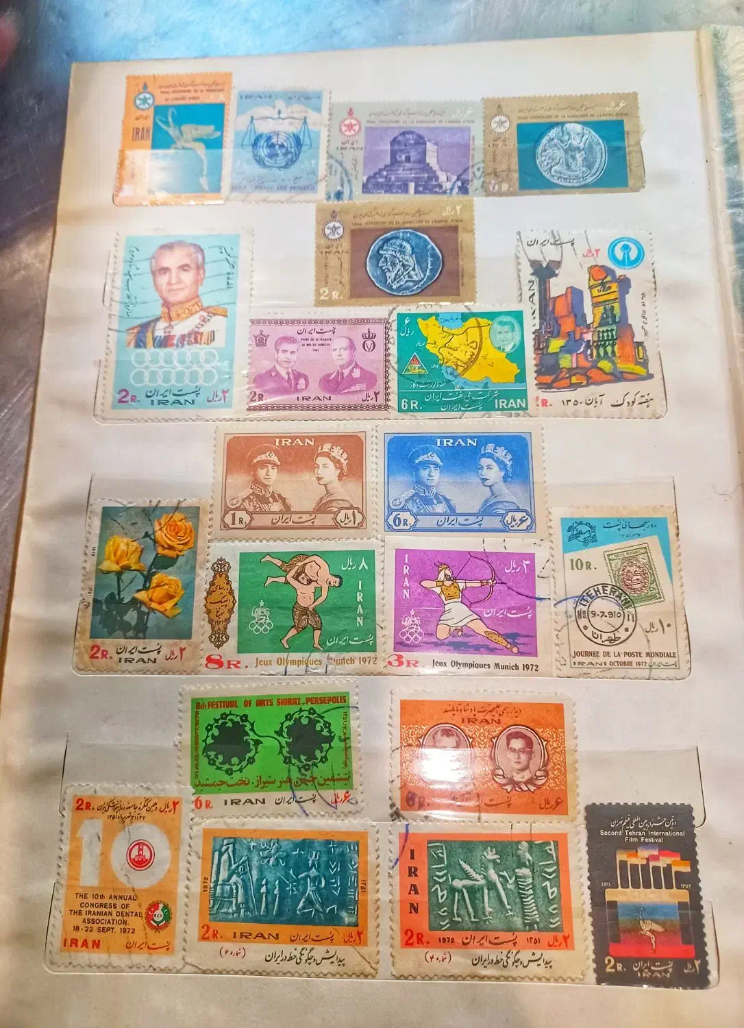 پانصد و پنجاه عدد تمبر|کلکسیون سکه، تمبر، اسکناس|کرج, گوهردشت|دیوار