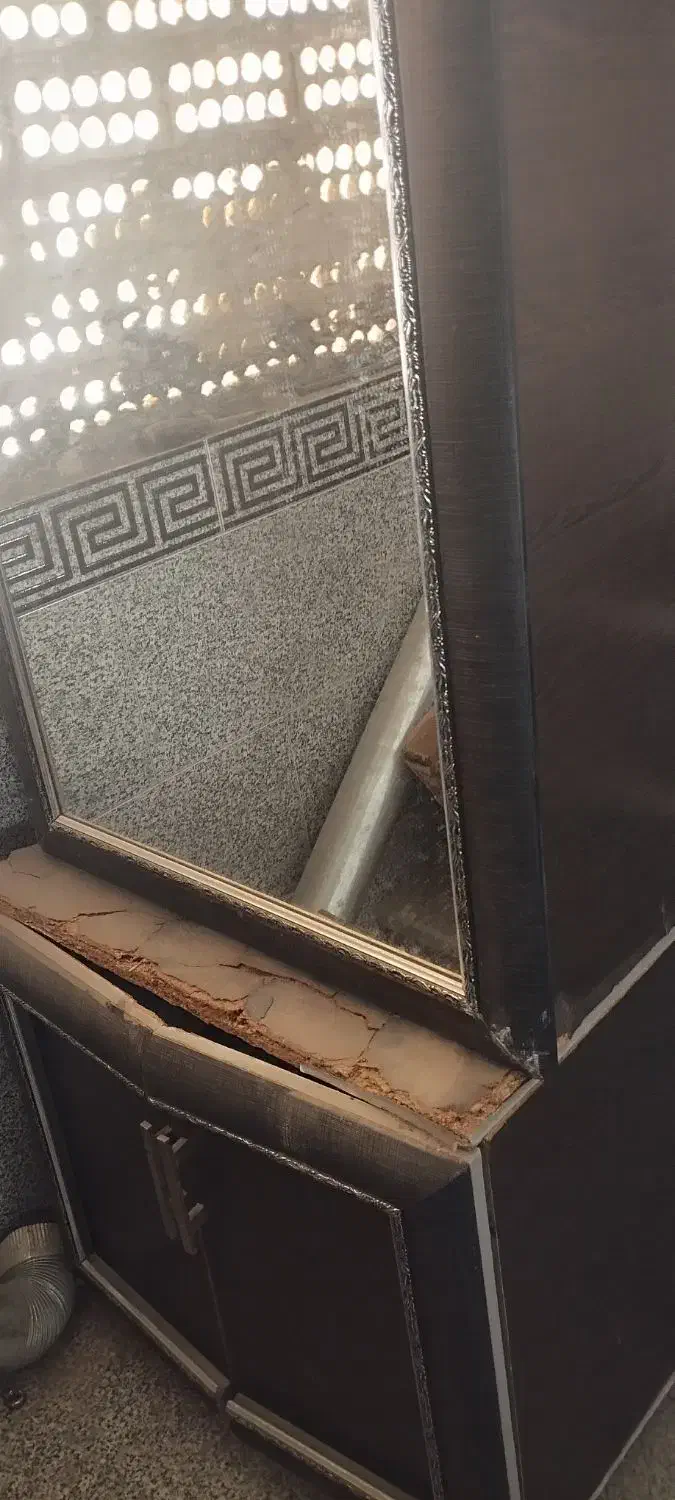 جاکفشی آینه دار|جاکفشی، کمد، دراور|حمیدیا, |دیوار