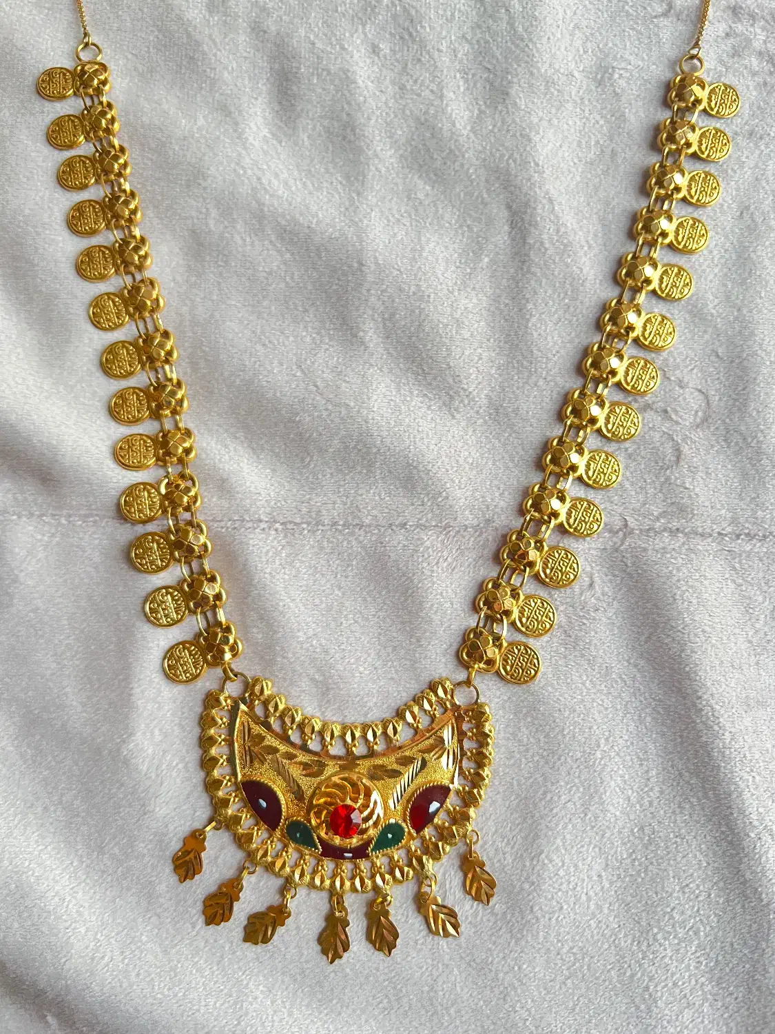 طلاگردنبند ماهک خارجی تنپوش نشده|جواهرات|بندرعباس, |دیوار