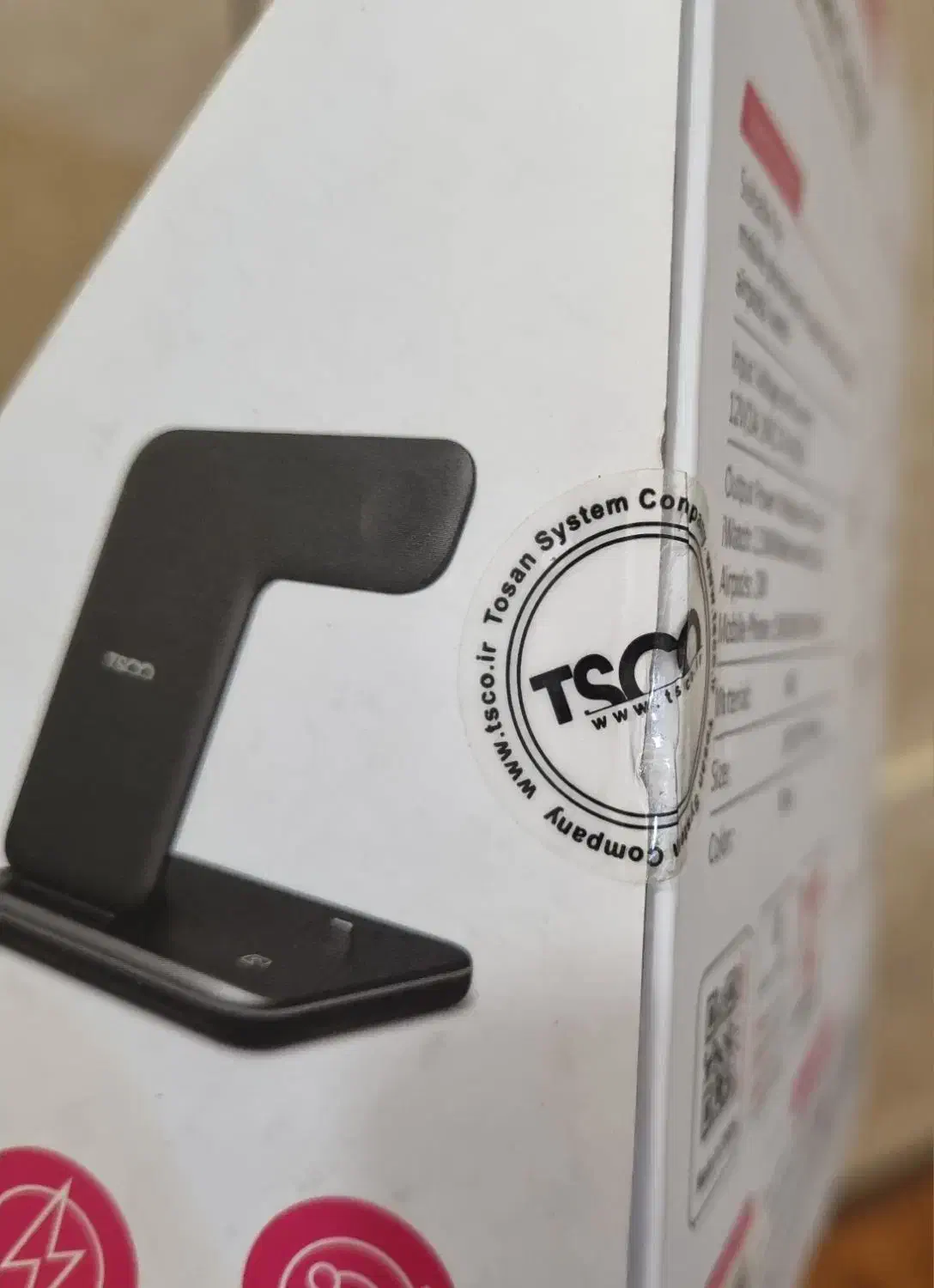 شارژر بی سیم ۳ در ۱ تسکو|لوازم جانبی موبایل و تبلت|تهران, مهران (سیدخندان)|دیوار