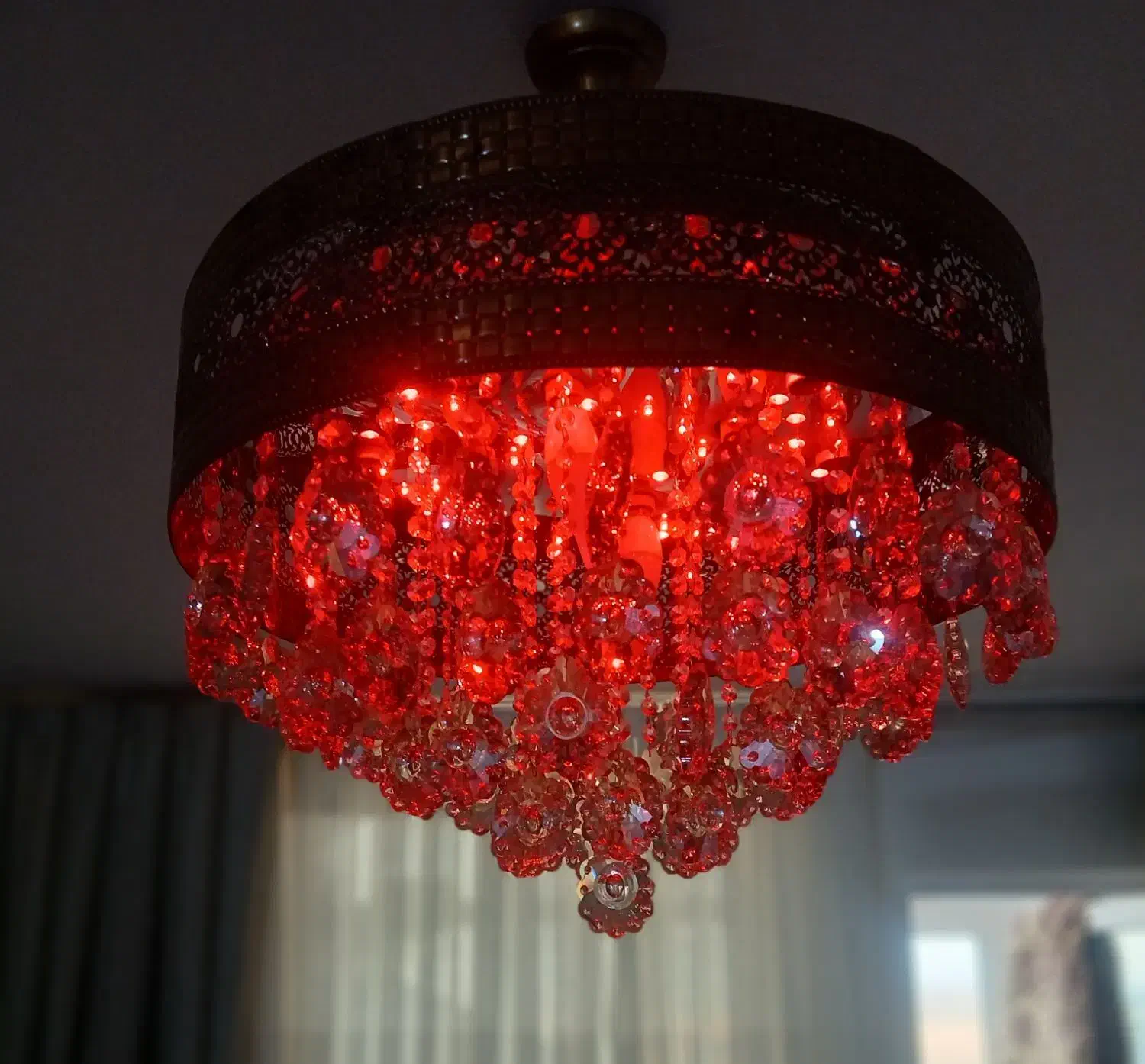 دوعددلوستر ال ای دی|لوستر و چراغ آویز|اراک, |دیوار