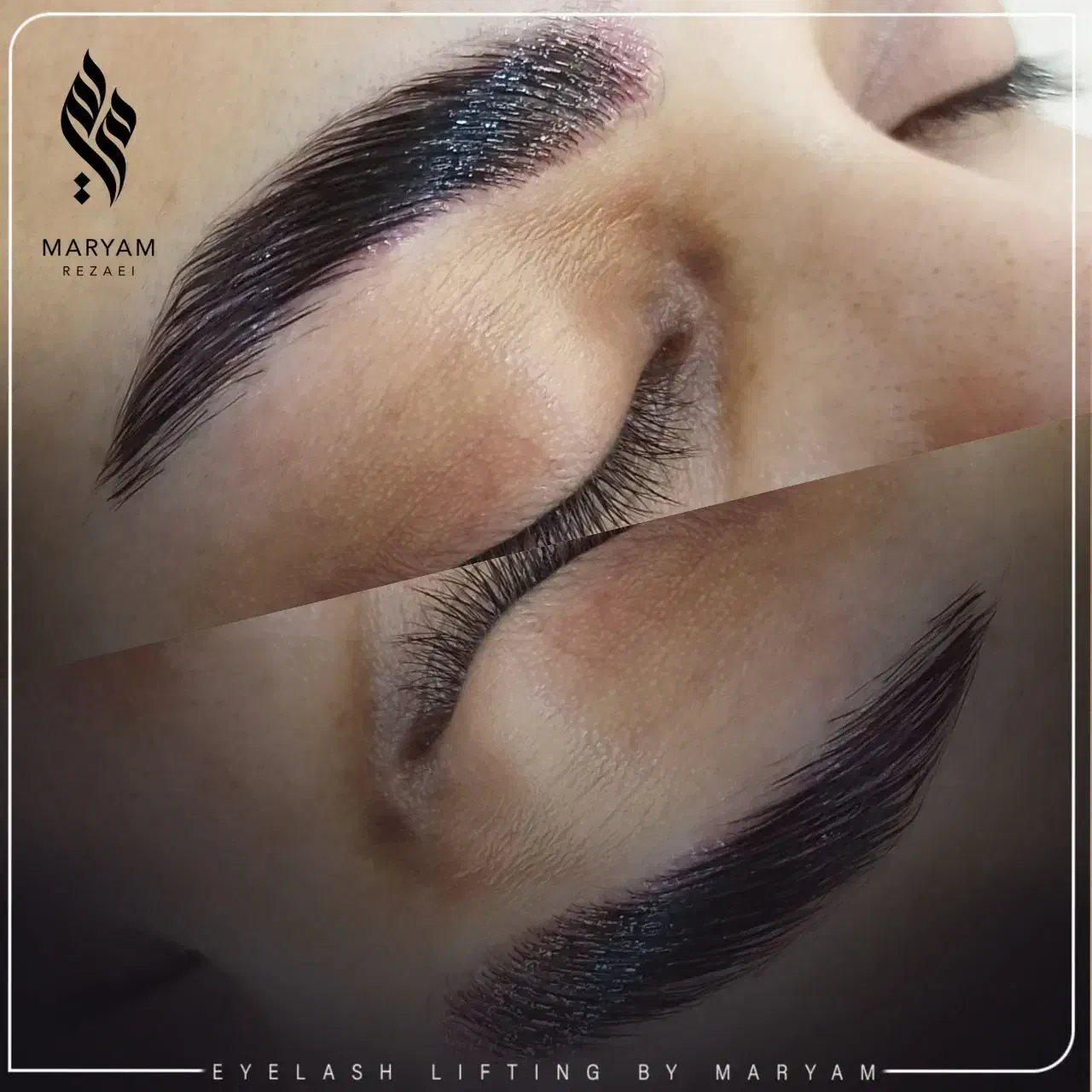 لیفت و لمینت مژه و ابرو با مایلمینیشن ایتالیا|خدمات آرایشگری و زیبایی|بیرجند, |دیوار