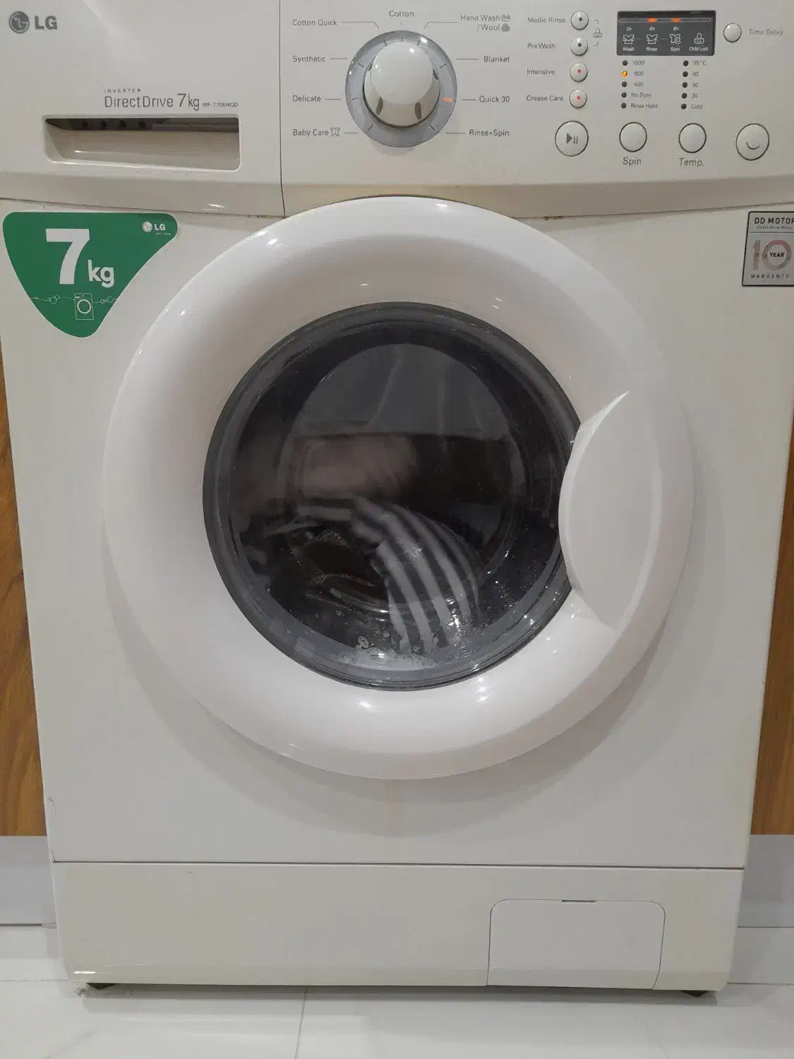 ماشین لباسشویی الجی ۷کیلویی|ماشین لباسشویی و خشک‌کن لباس|نوشهر, |دیوار