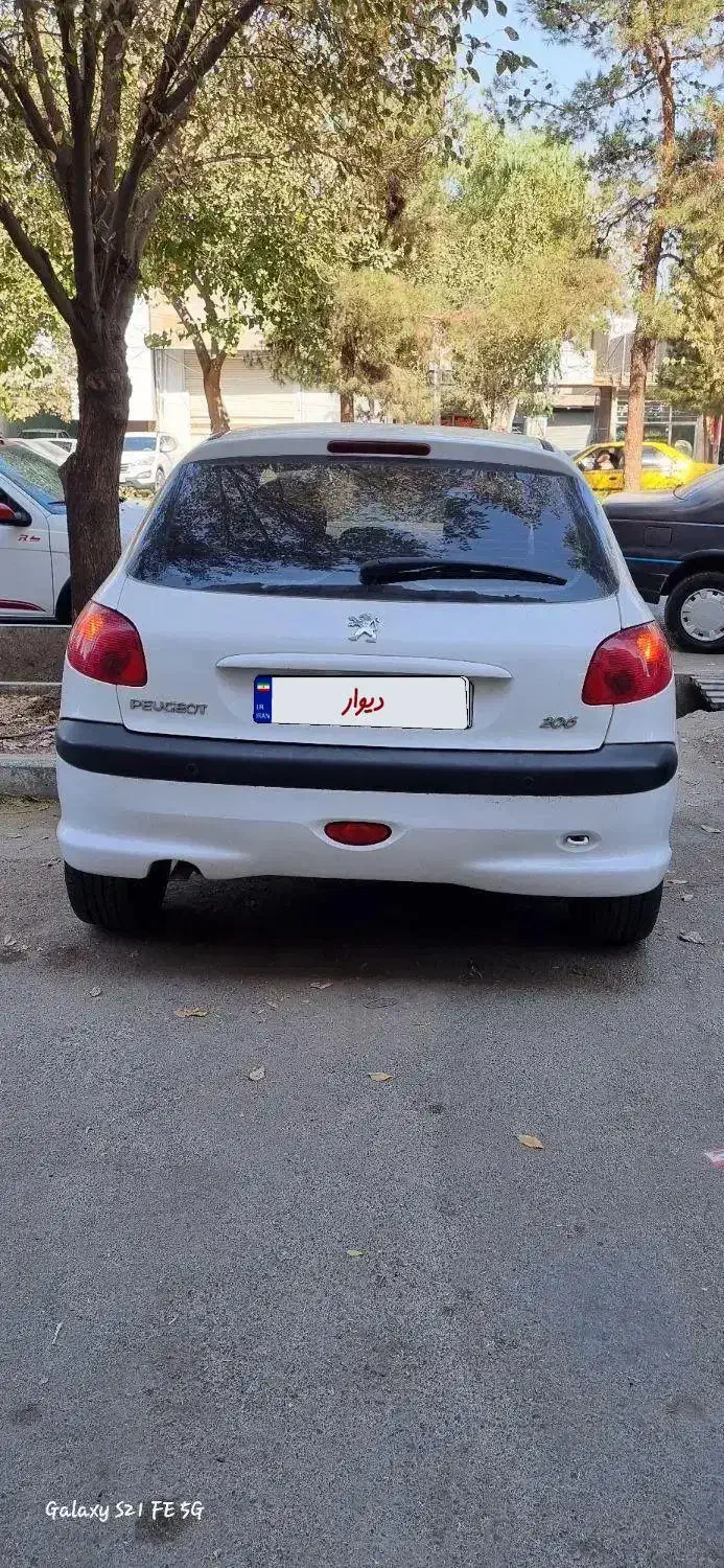 ۲۰۶تیپ۳مدل۹۷ کم کار تمیز با لوازم|خودرو سواری و وانت|قم, باسکول|دیوار