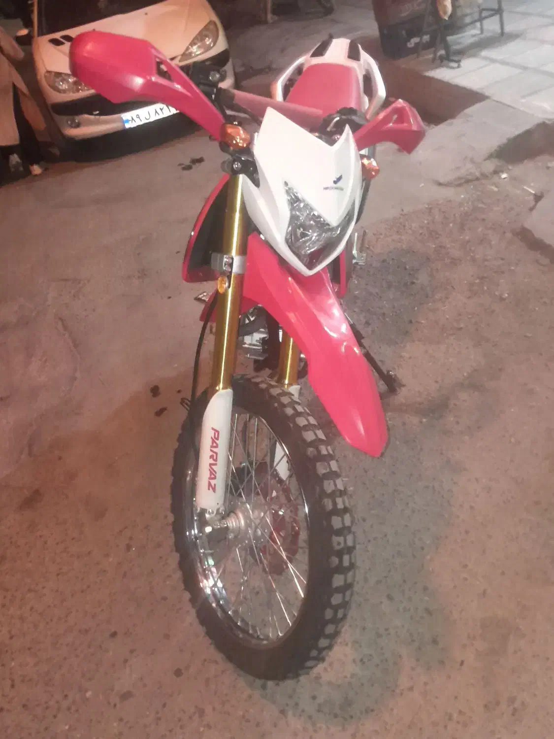 موتور تریل|موتورسیکلت|تربتحیدریه, کوه سنگی|دیوار