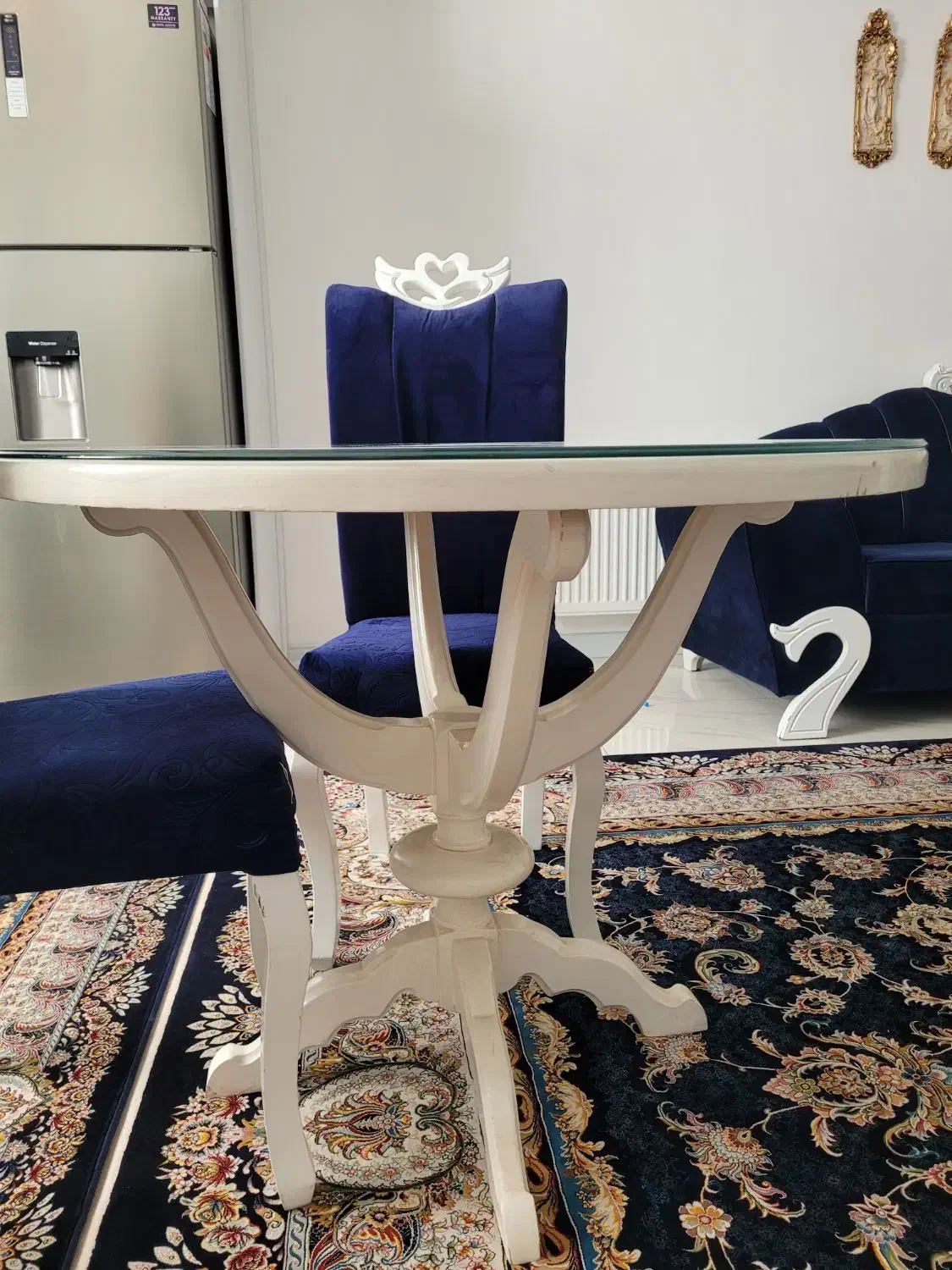 میز ناهار خوری4نفره|میز و صندلی غذاخوری|کاشان, دانش|دیوار