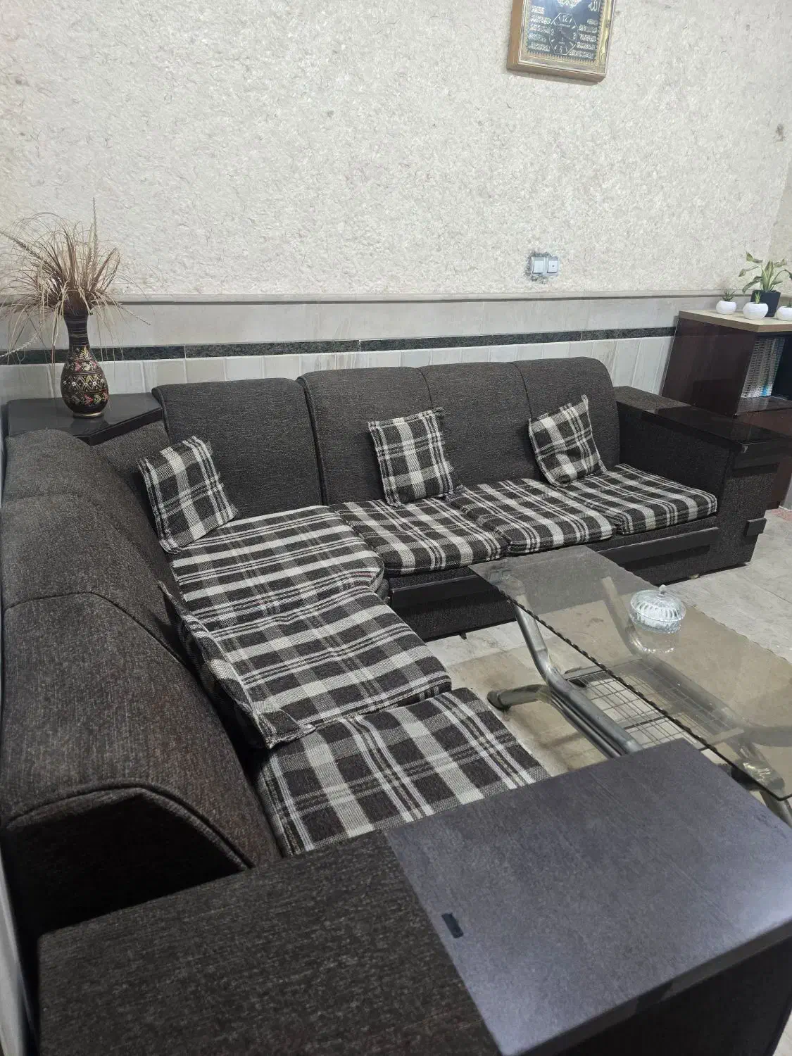 مبل کاناپه ای 7 نفره|مبلمان خانگی و میز عسلی|قم, صدوق|دیوار