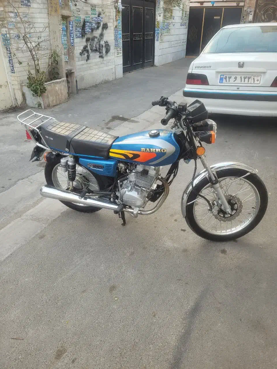 هندا رهرو۲۰۰مدل۴۰۴|موتورسیکلت|مشکین‌دشت, |دیوار