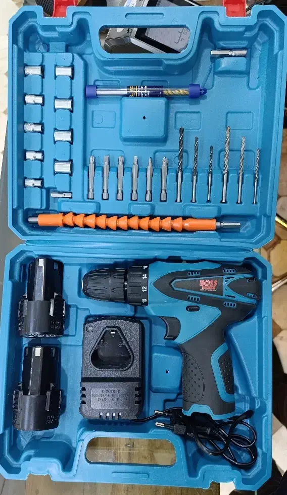 پیچ‌گوشتی شارژیِBOSS|ابزارآلات|ایلام, |دیوار