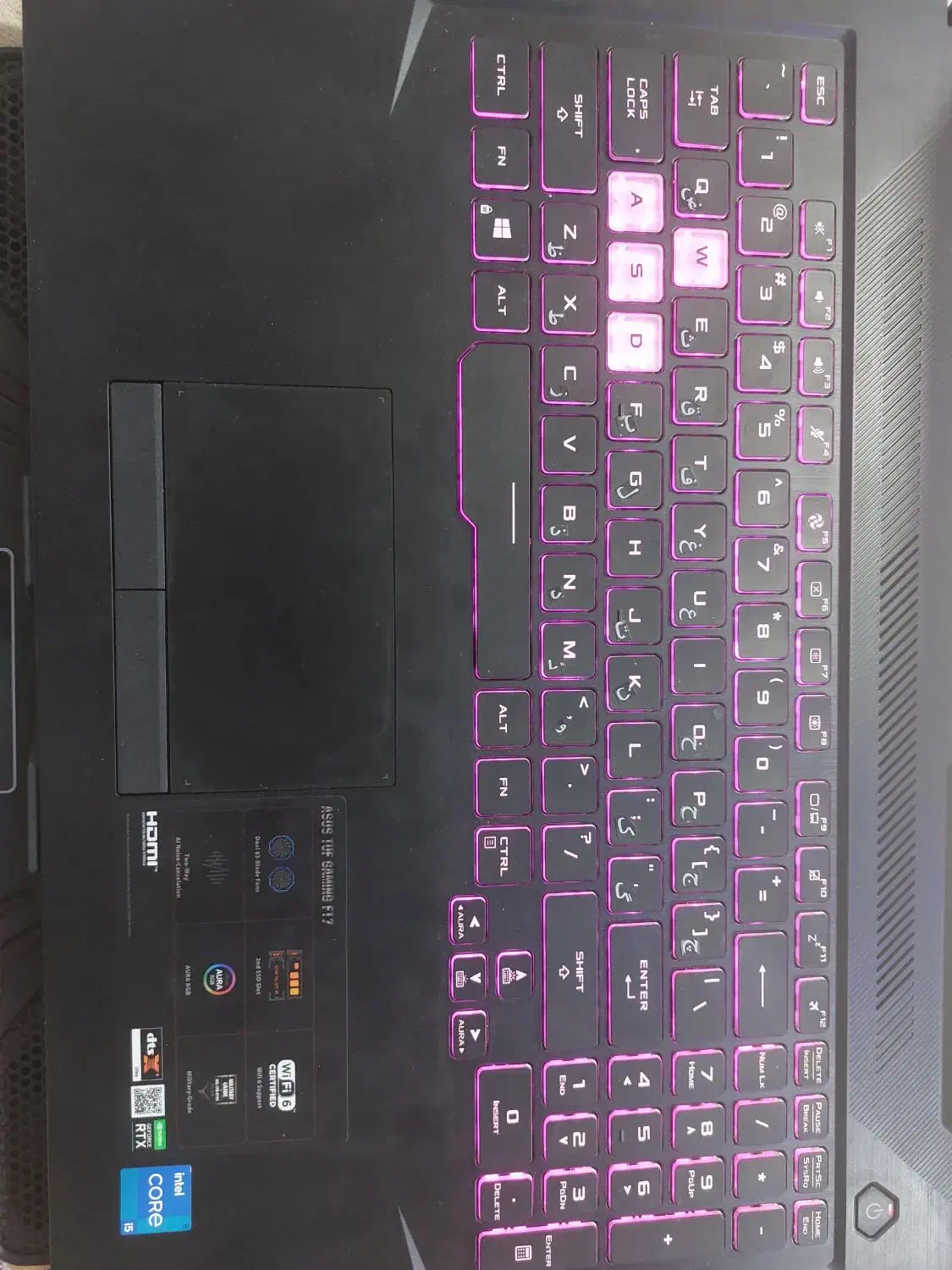 ASUS TUF GAMING FX706HE گیمینگ فوق العاده تمیز|رایانه همراه|تهران, سبلان (لشگر)|دیوار