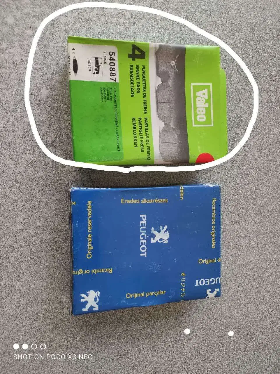 لنت پژویی والئو اصلی|قطعات یدکی و لوازم جانبی|رباط‌کریم, رباط‌کریم|دیوار