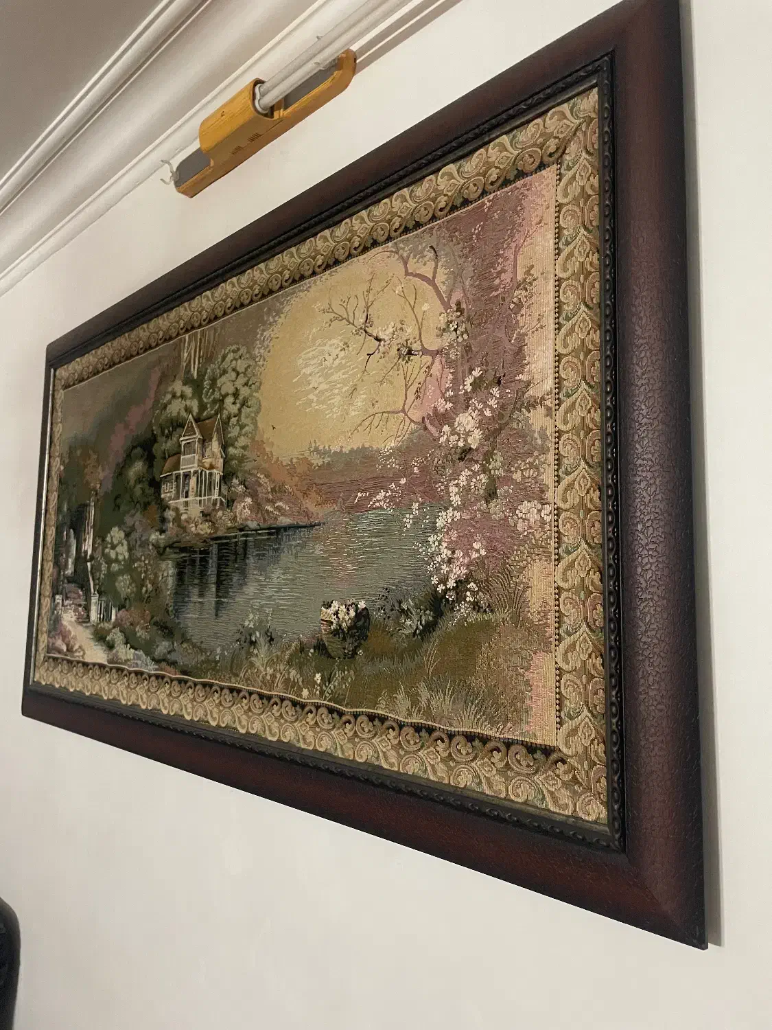 تابلو پارچه ای بزرگ شیک|تابلو فرش|گنبد کاووس, |دیوار