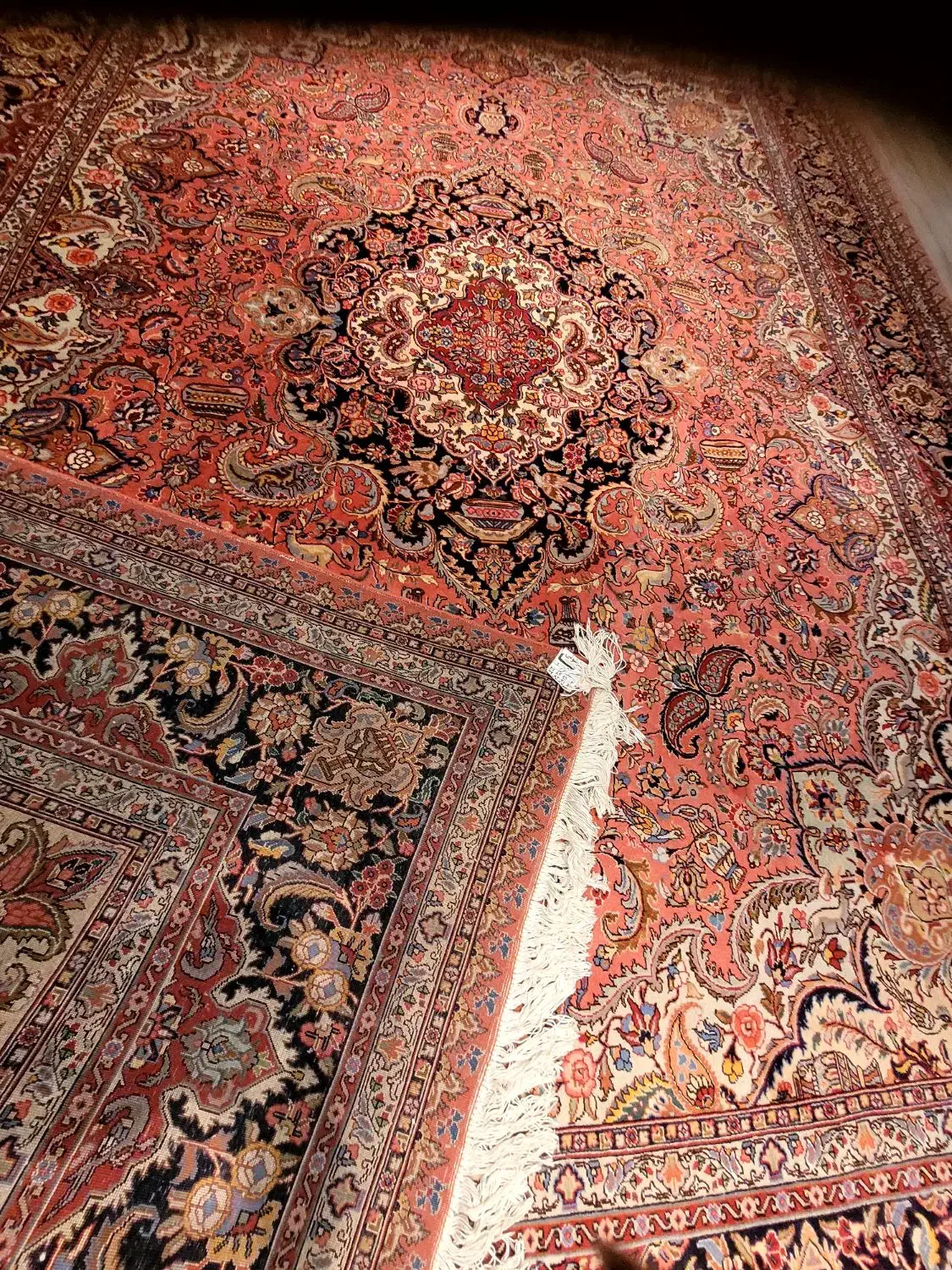 ۱۲ متری ۴۰رج دستباف آنتیک تبریز(فرش پورمحمد)|فرش|تبریز, |دیوار