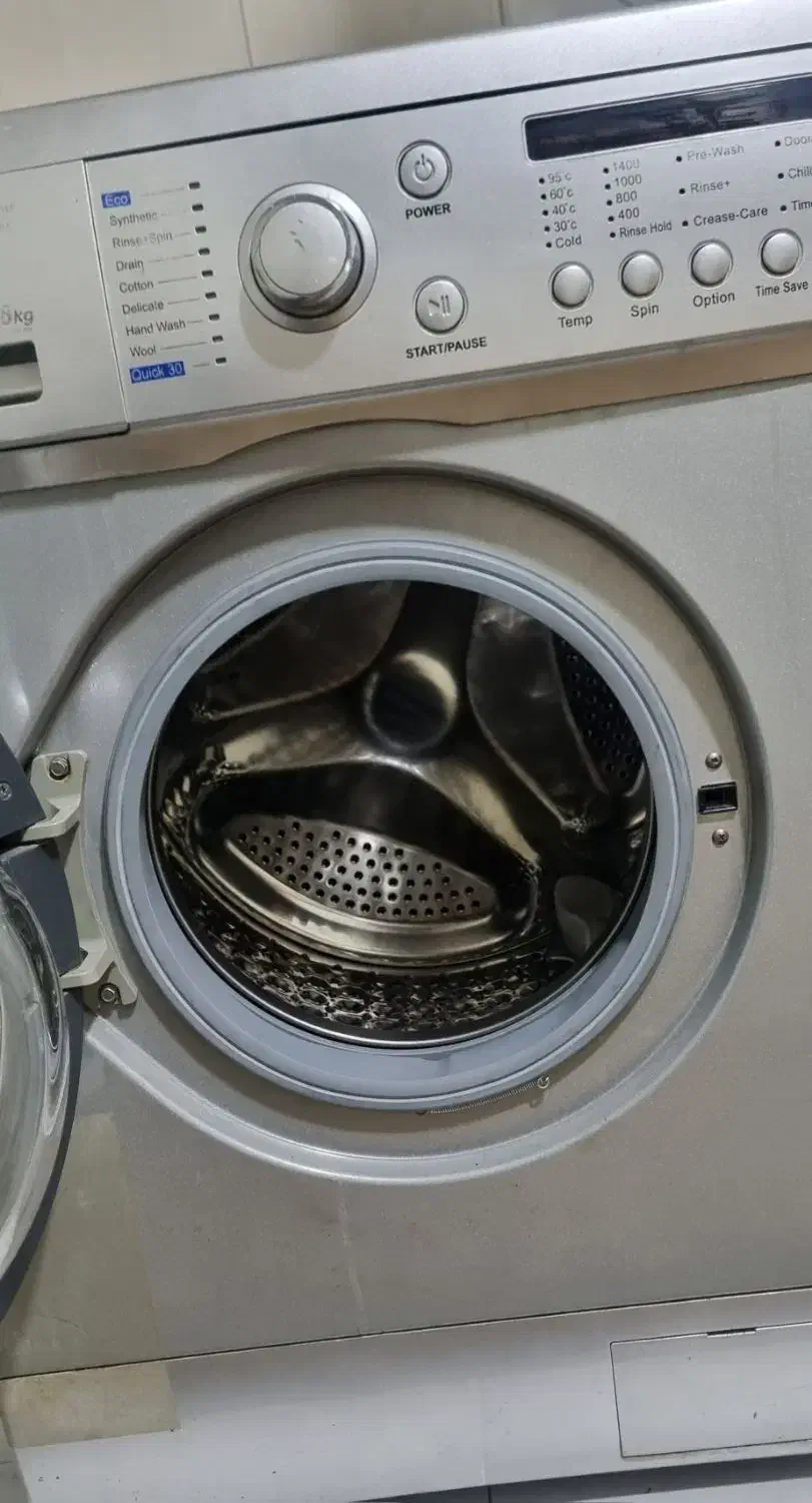 لباسشویی رنگ سیلور|ماشین لباسشویی و خشککن لباس|گلستان (تهران), |دیوار