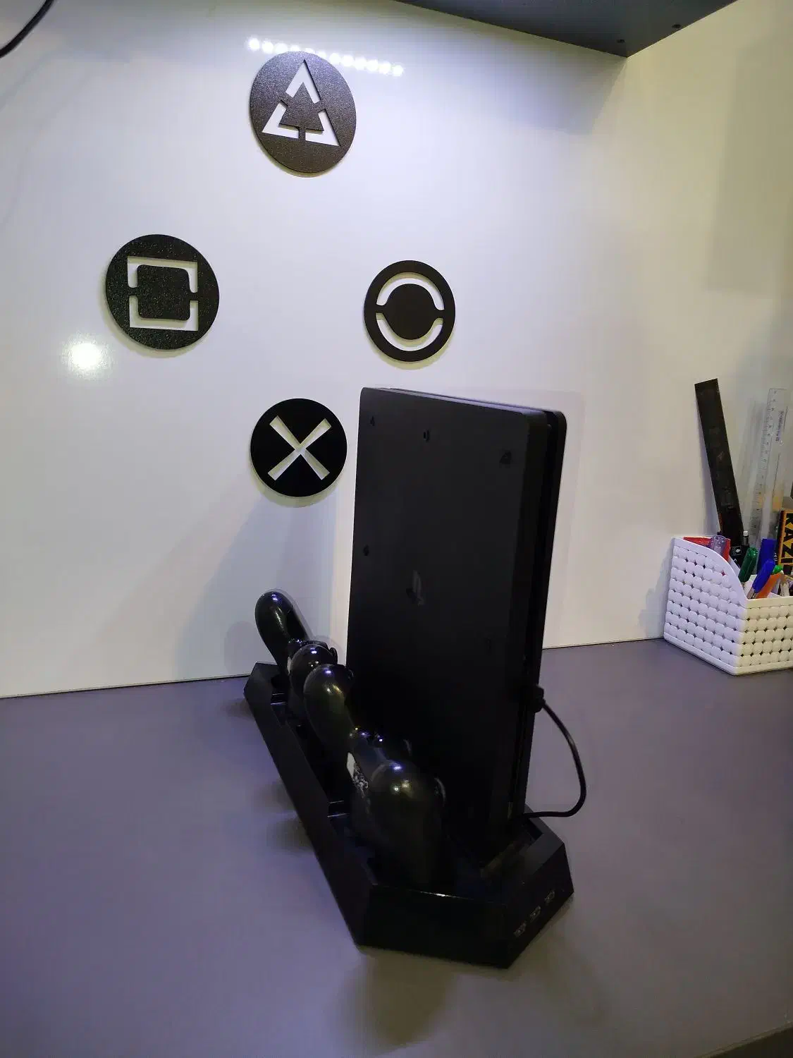 پی اس فور دو دسته Ps4 500g|کنسول، بازی ویدئویی و آنلاین|نسیم‌شهر, |دیوار