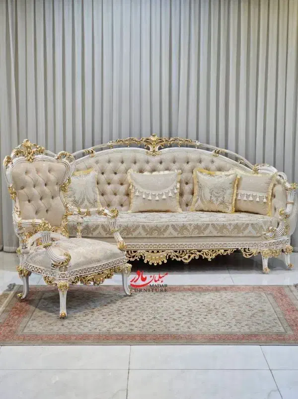 مبل کلاسیک مدل میداس|مبلمان خانگی و میز عسلی|کرمانشاه, |دیوار