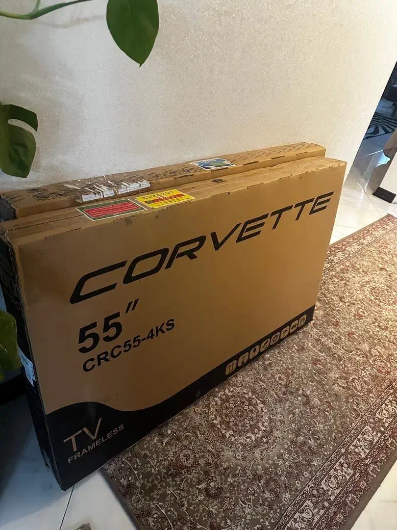 تلویزیون  corvette 55 اینچ ۴K|تلویزیون و پروژکتور|آمل, |دیوار