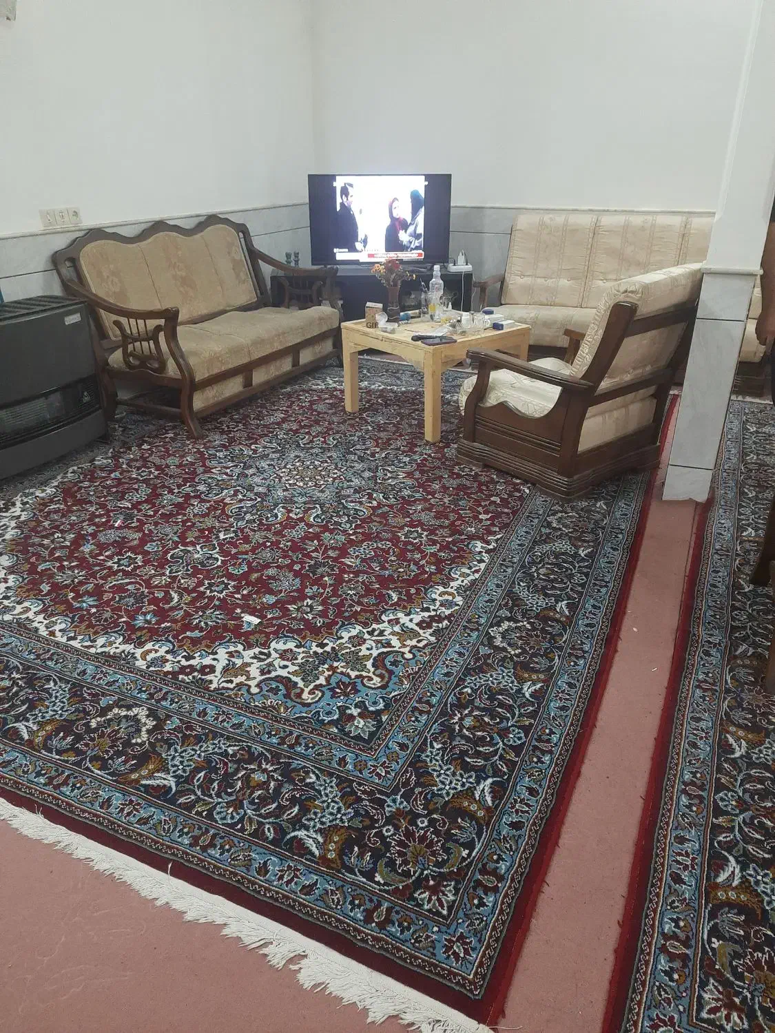 فرش دست دوم|فرش|کاشان, ولی سلطان|دیوار