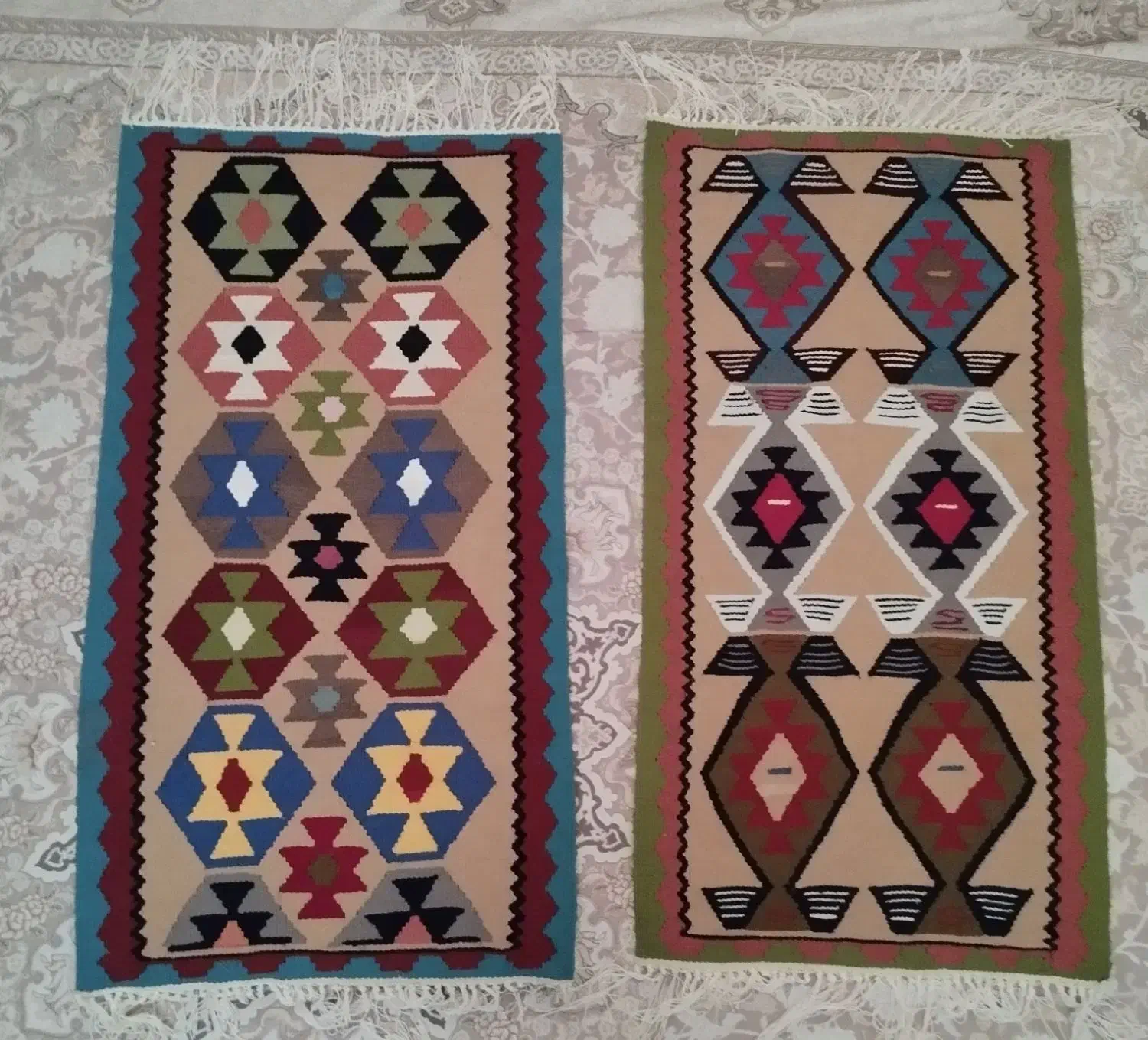 گلیم دستباف با نخ اکریلیک|گلیم، جاجیم، گبه|کرج, شهرک جهاننما|دیوار