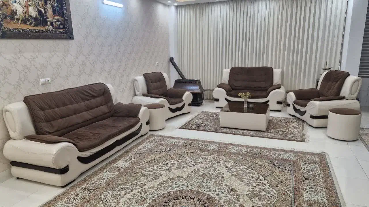 مبل راحتی ۷ نفره|مبلمان خانگی و میز عسلی|نیشابور, شهرک ولیعصر|دیوار