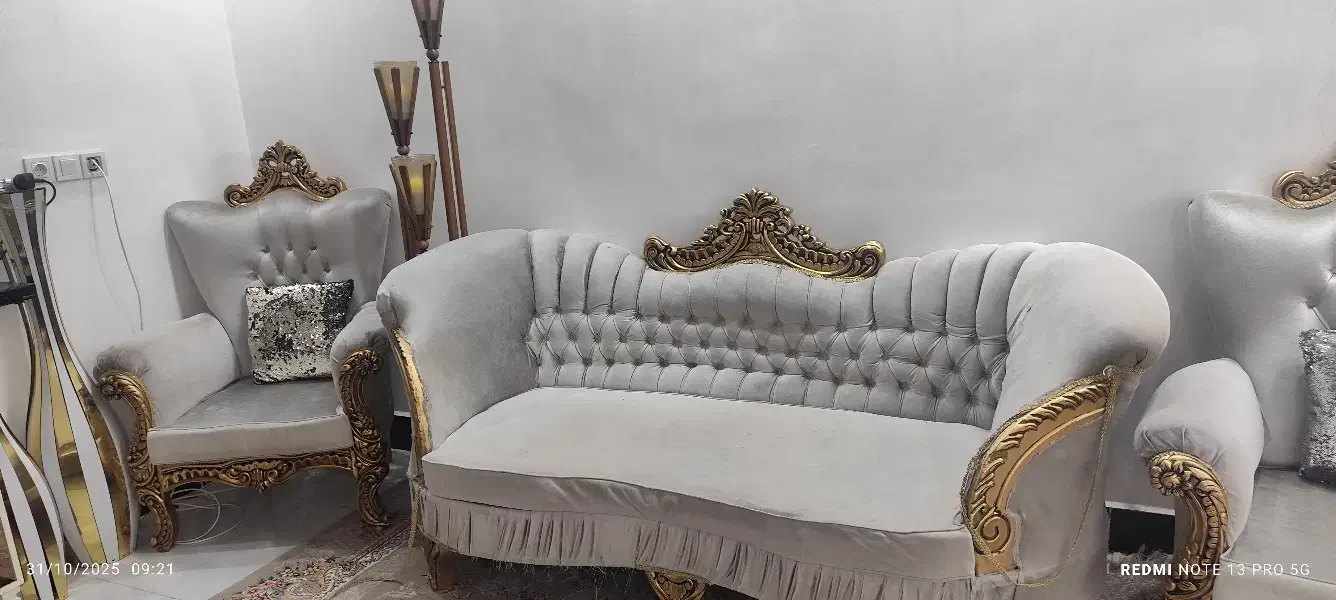 مبل سلطنتی|مبلمان خانگی و میز عسلی|بندر ماهشهر, |دیوار