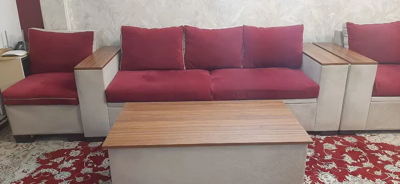 مبل خانگی ده نفره|مبلمان خانگی و میز عسلی|تهران, حافظیه|دیوار