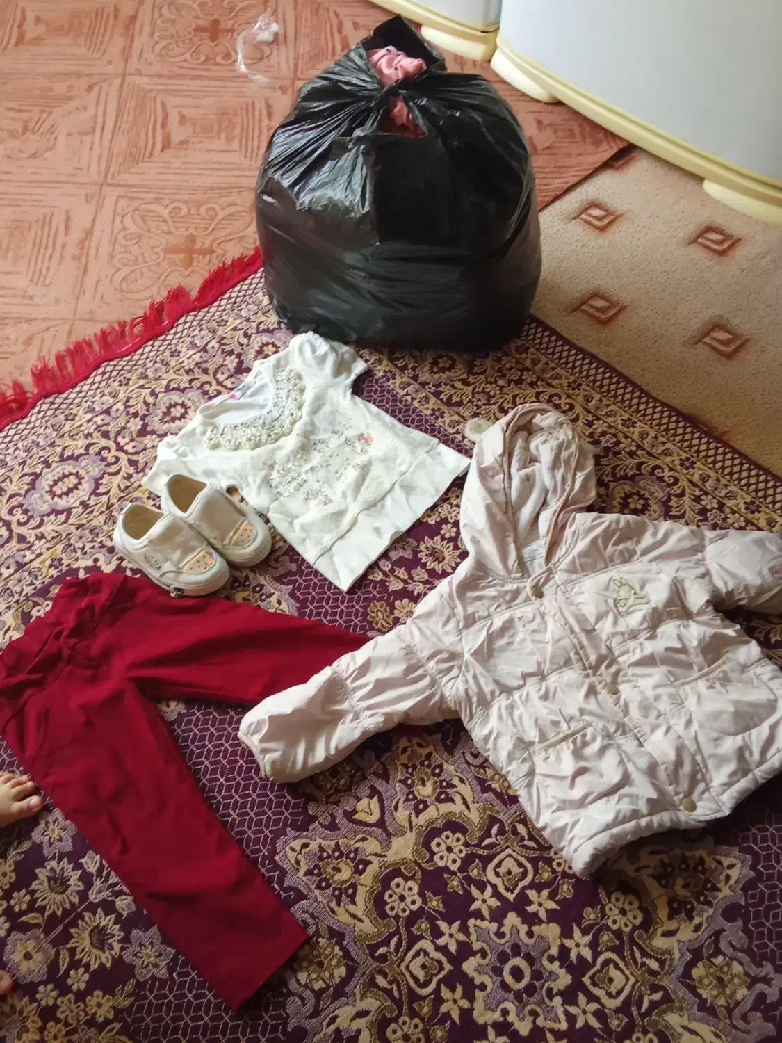 اهدا لباس دخترانه یک تا دو سال|کفش و لباس بچه|مهاباد (آذربایجان غربی), |دیوار