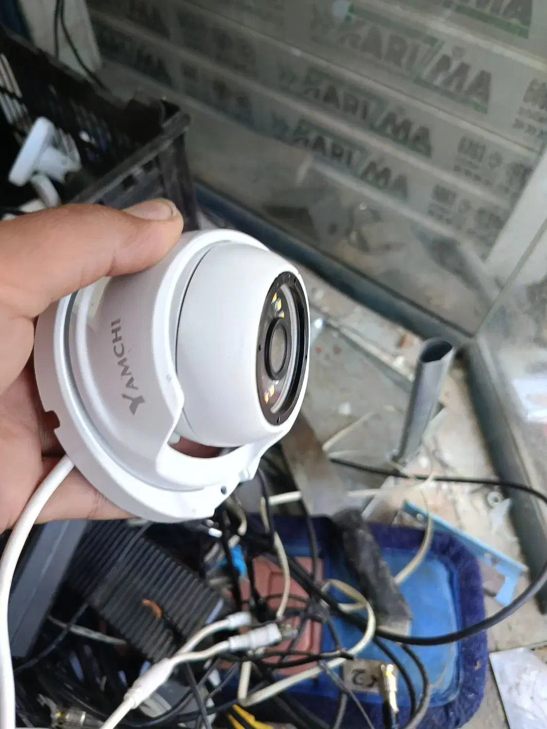 دوربین مداربسته|دوربین مداربسته|مشهد, کوشش|دیوار