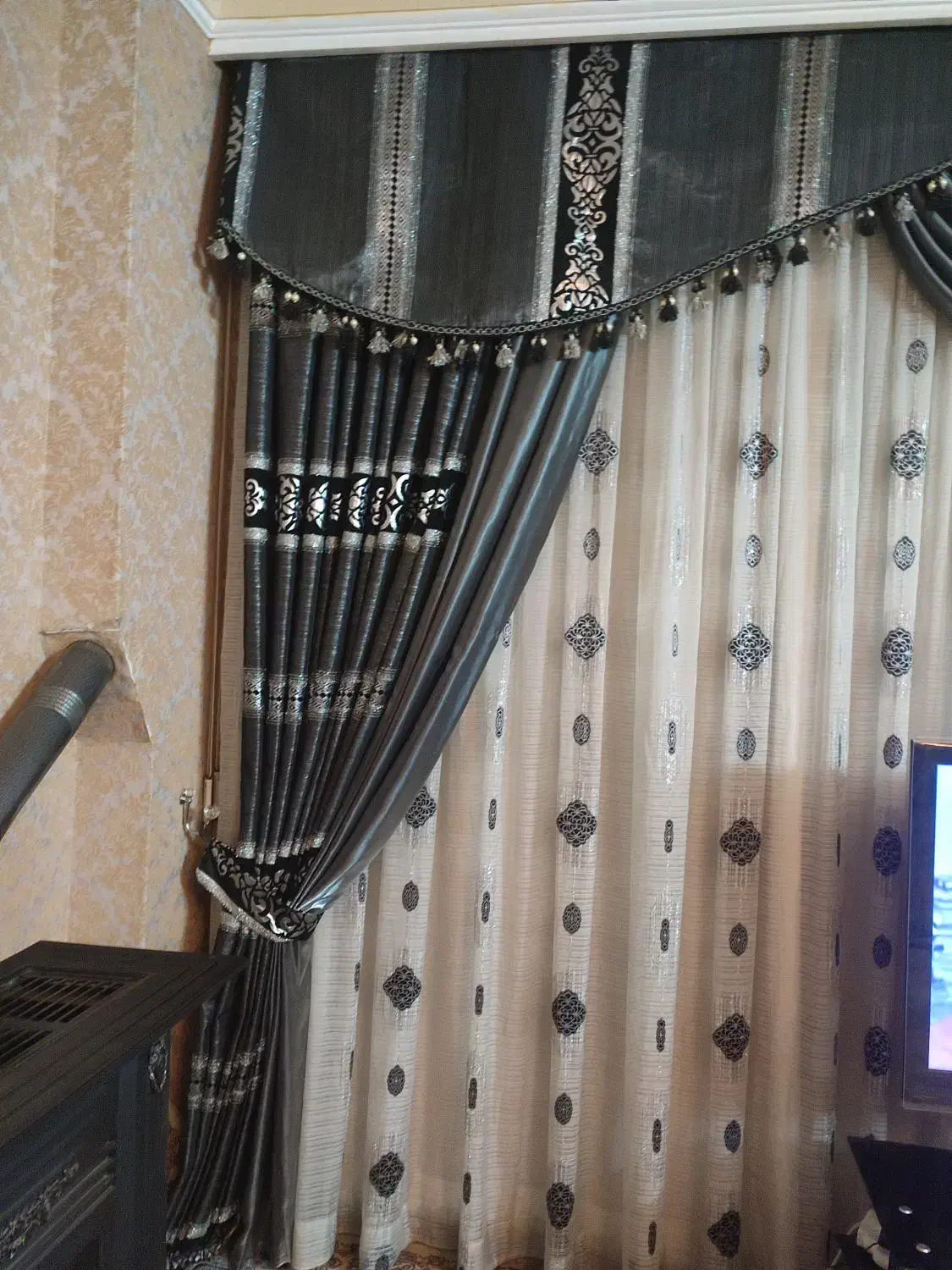 پرده|پرده، رانر، رومیزی|مشهد, ایثارگران|دیوار