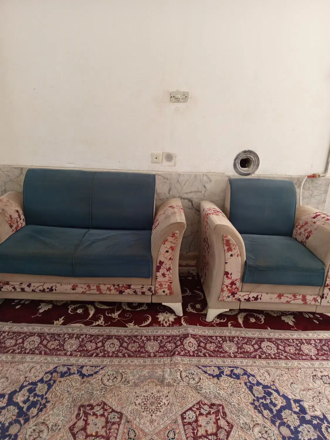 مبل راحتی هفت نفر|مبلمان خانگی و میز عسلی|فسا, |دیوار