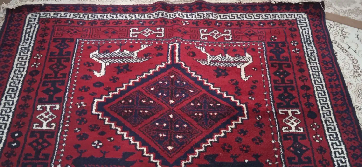 قالی دست بافت بختیاری 31ساله|فرش|فولادشهر, C1|دیوار