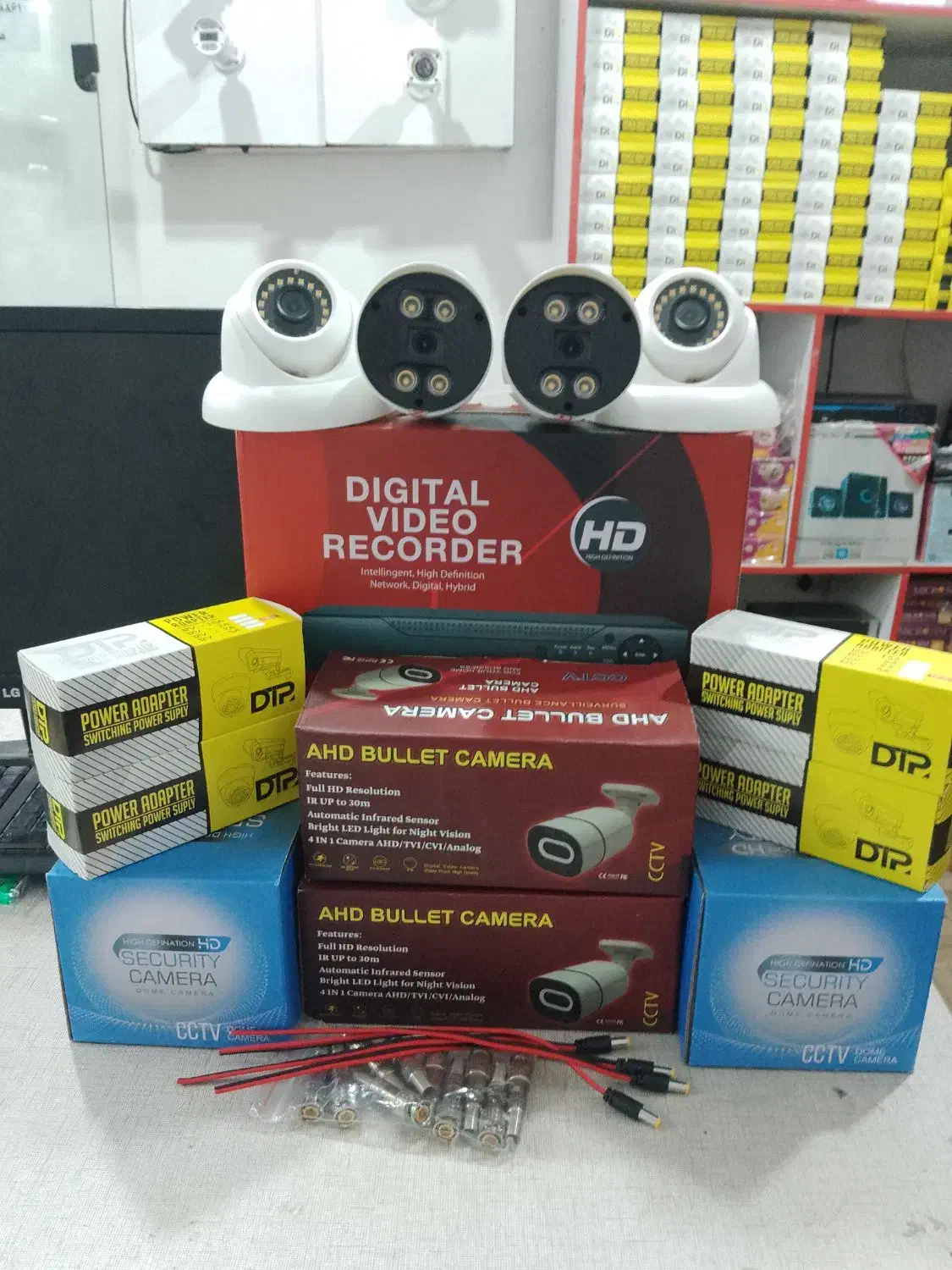 پک حرفه ای 4کانال|دوربین مداربسته|رشت, استادسرا|دیوار