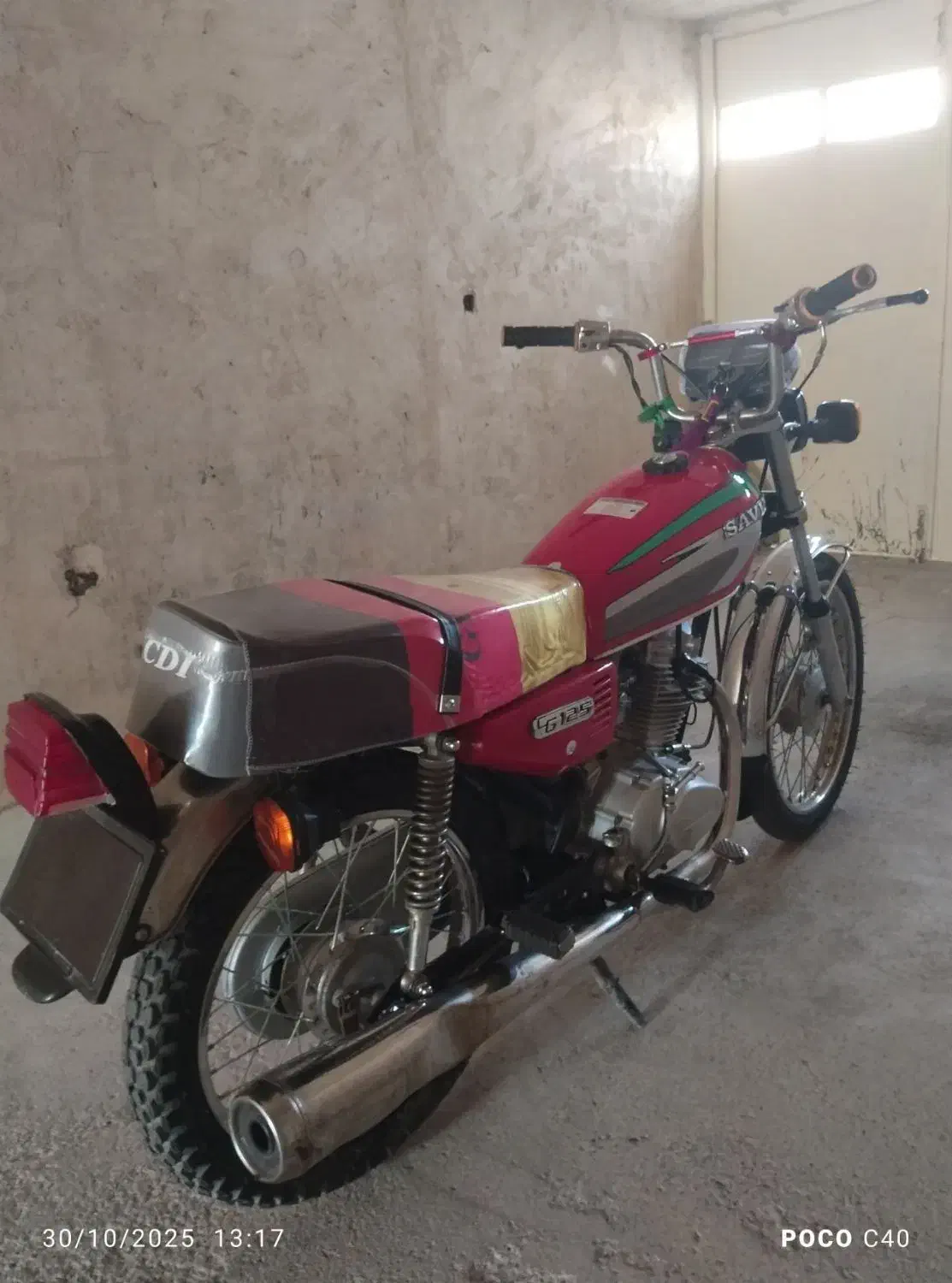 موتور 125 ساوین مدل 97|موتورسیکلت|حمیل, |دیوار