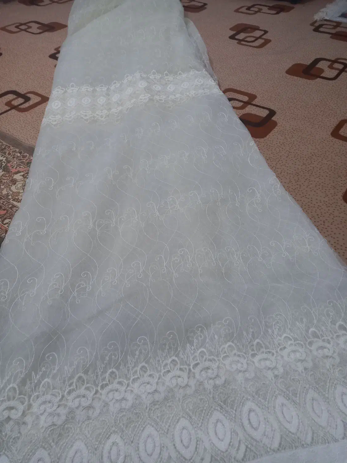 پرده|پرده، رانر، رومیزی|قم, شهرک فاطمیه|دیوار