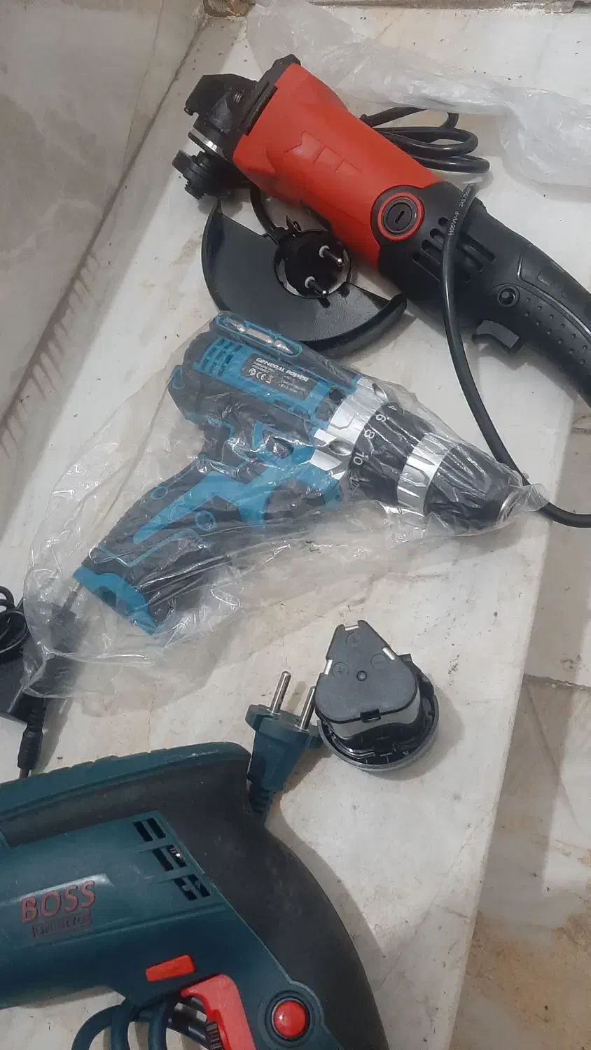 دریل سوراخ کن شارژی سنگ بُر مته|ابزارآلات|پاکدشت, حصار امیر|دیوار