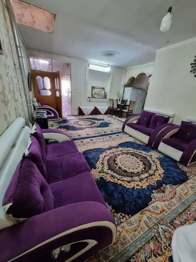 فروش یک دست مبل 7 نفره تمیز و در حد نو|مبلمان خانگی و میز عسلی|قزوین, |دیوار