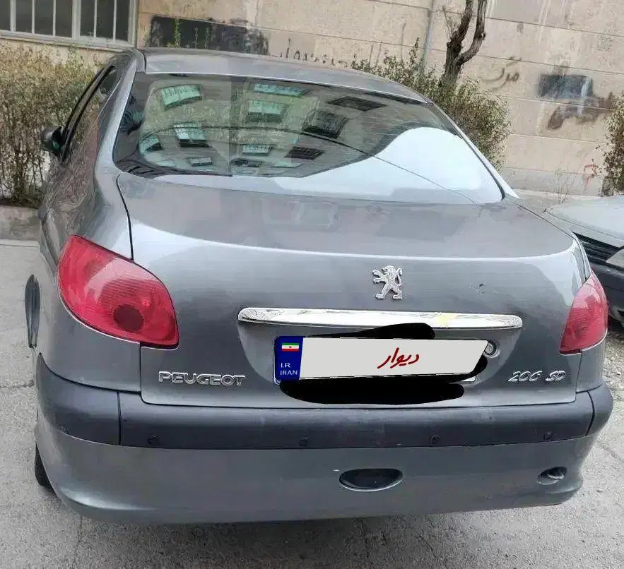 206sd V20 مدل ۸۸|خودرو سواری و وانت|کرج, ساماندهی|دیوار